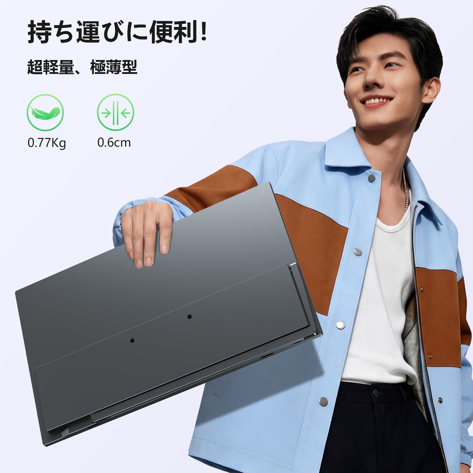 Amazon.co.jp: モバイルモニター ワイヤレス接続 15.6インチ Vimonic