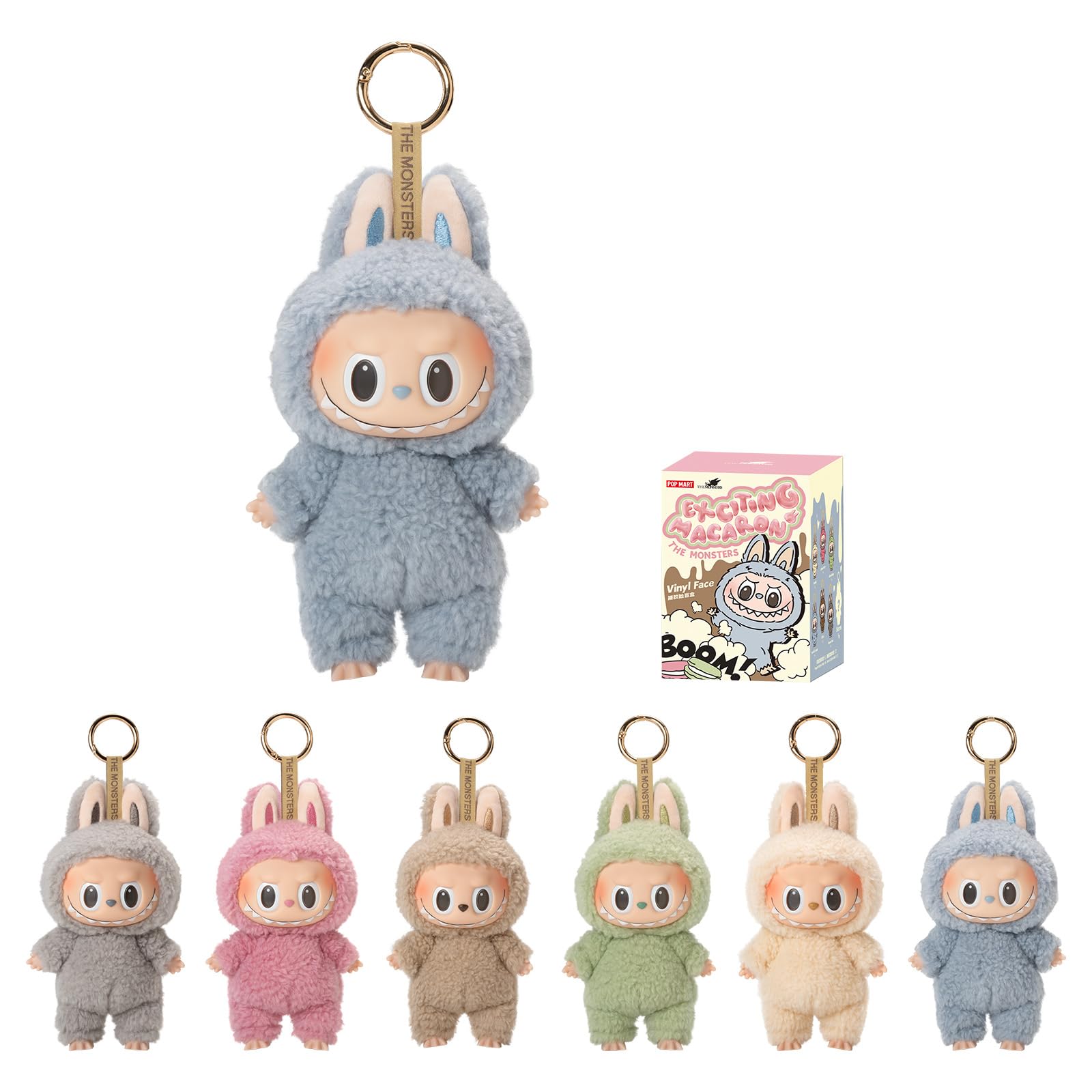 Amazon.co.jp: POP MART The Monsters - Delicious Macaron Vinyl Face