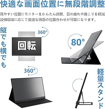 Amazon.co.jp: Acouto P17 モバイルモニター 17.3インチ 超軽量 超薄型