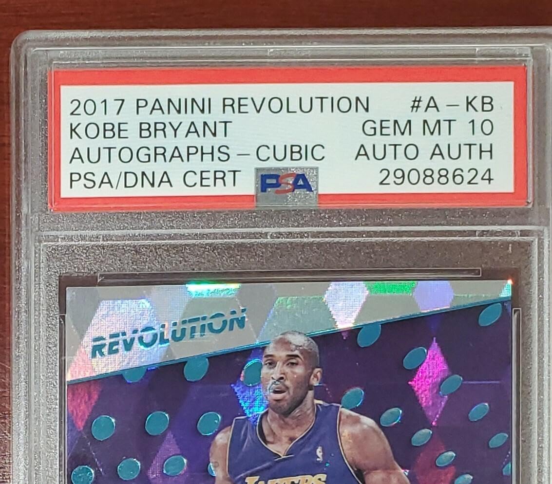 Amazon.com: 2017 Panini Revolution Kobe Bryant Lakers PSA 10 PSA