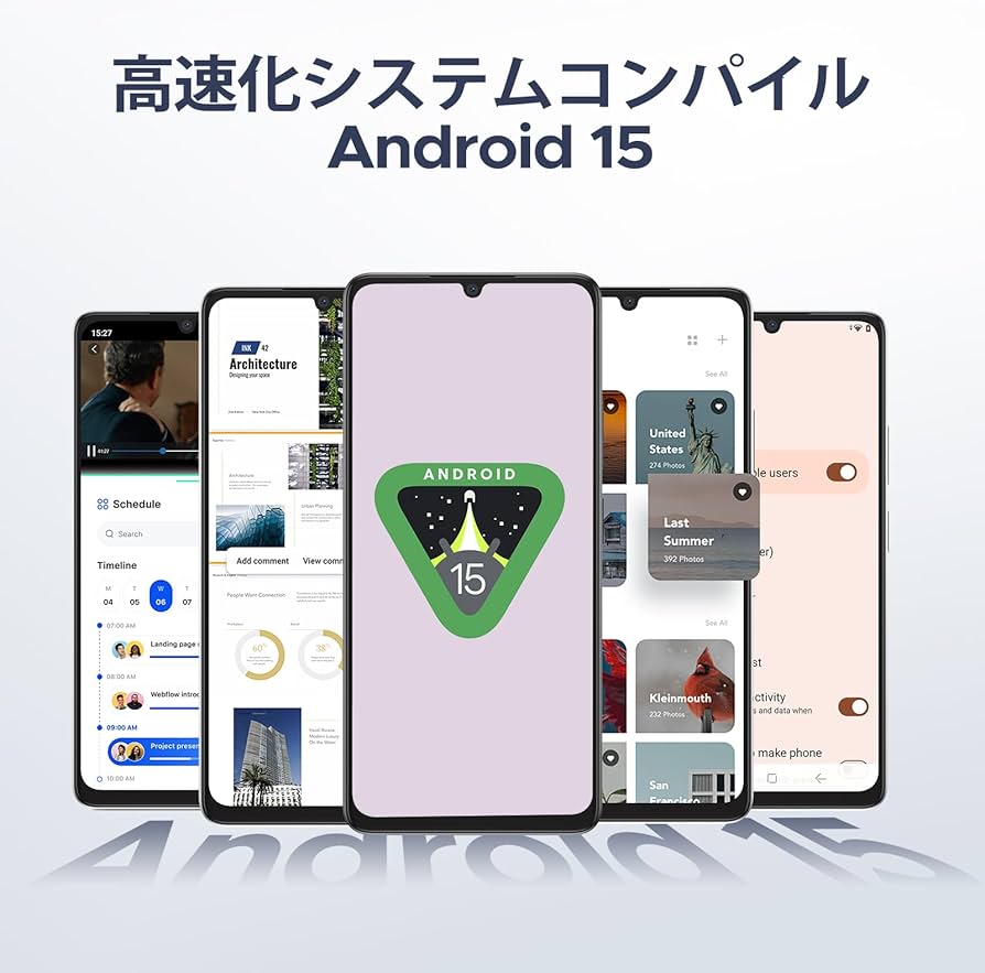 Amazon | 【Android 15 SIMフリー スマホ 初登場】DOOGEE N58 Android