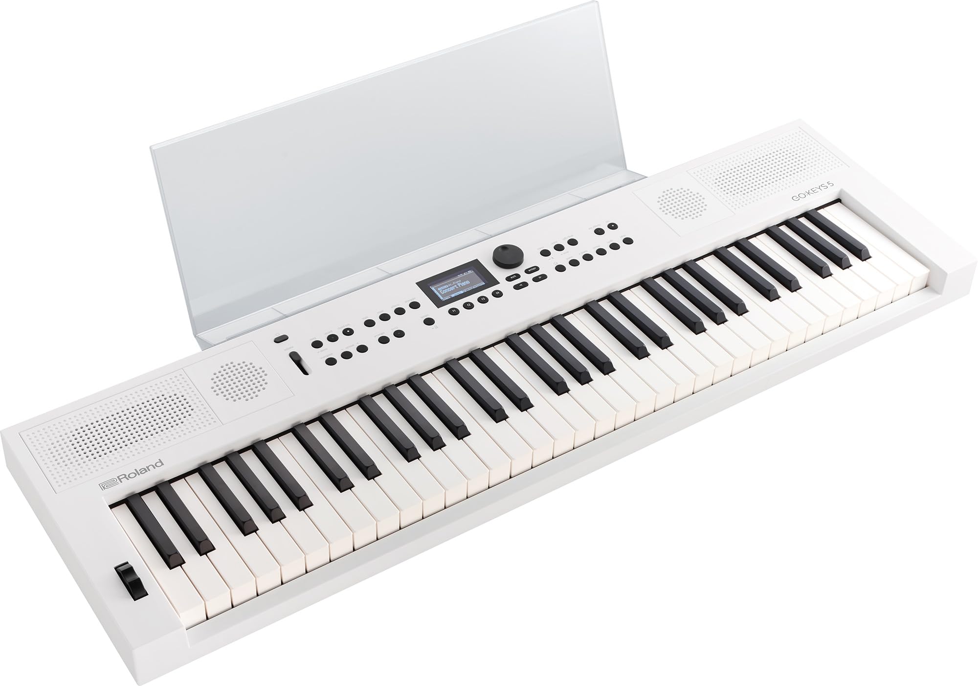 Amazon.com: Roland GO:KEYS 5 White Music Creation Keyboard Bundle