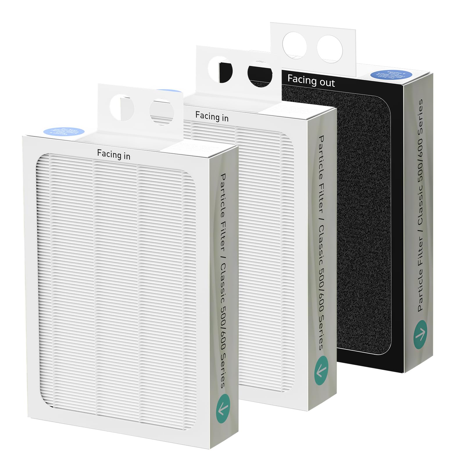 Amazon.com: 3 Pack HEPA Filter Replacement Compatible with Blueair