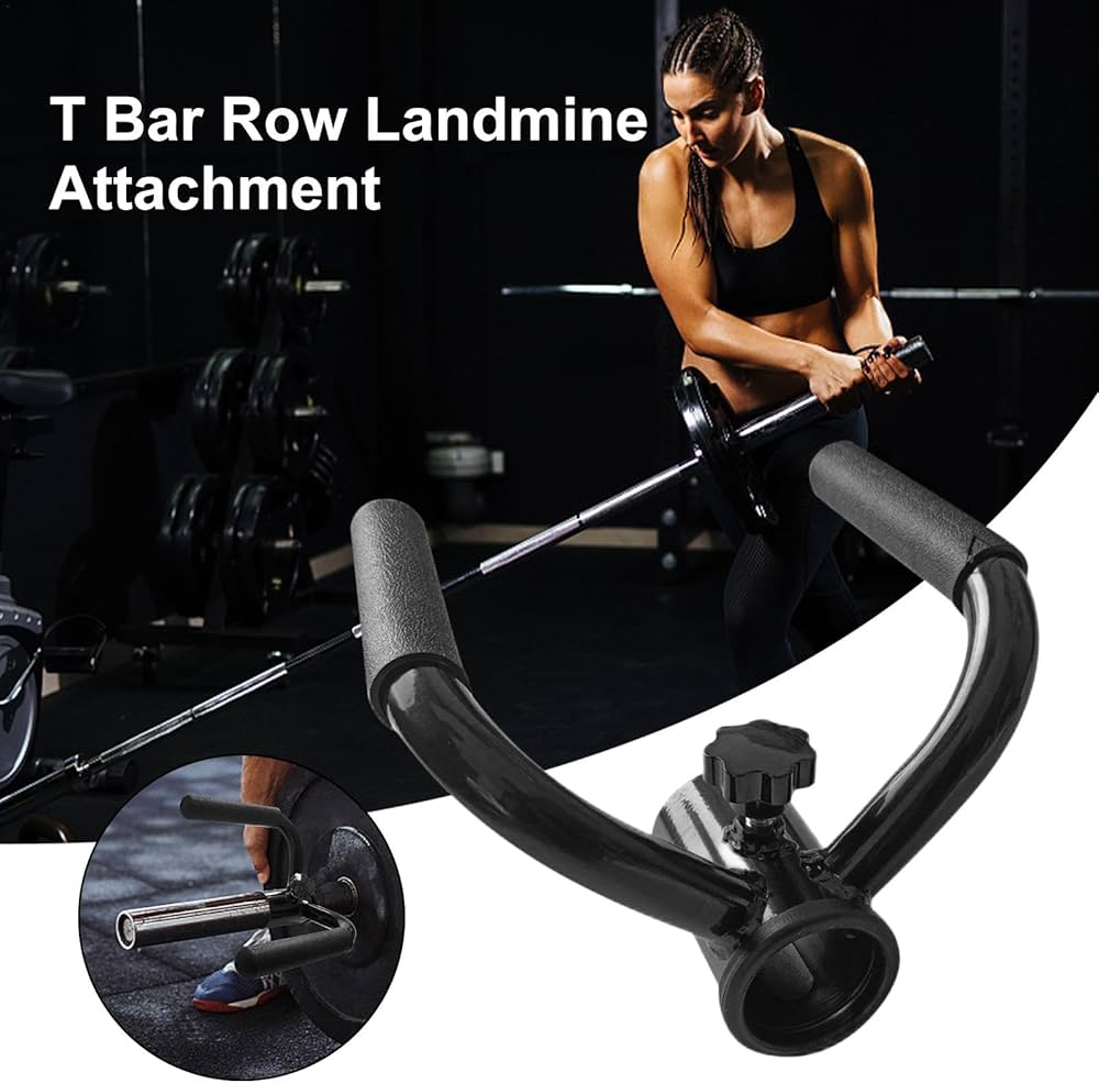 Amazon | Tバーロウ地雷アタッチメント - バーベルローアタッチメント