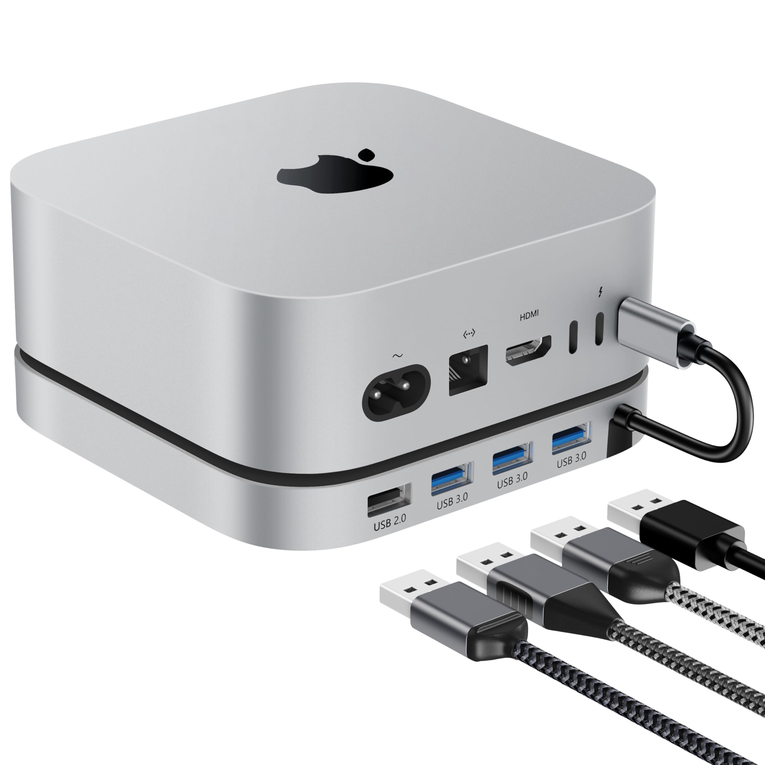 Amazon | Stouchi Mac Mini M4 ドッキングステーション USB-Cハブ 6-in