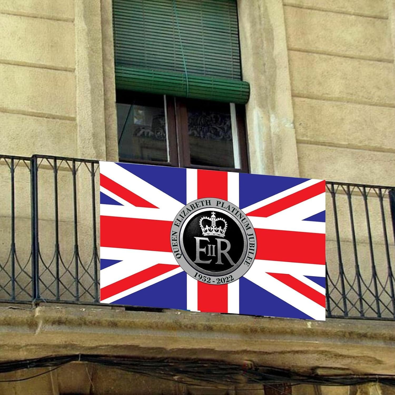 Amazon.co.jp: エリザベス女王 エリザベス英女王 記念 国旗 Queen