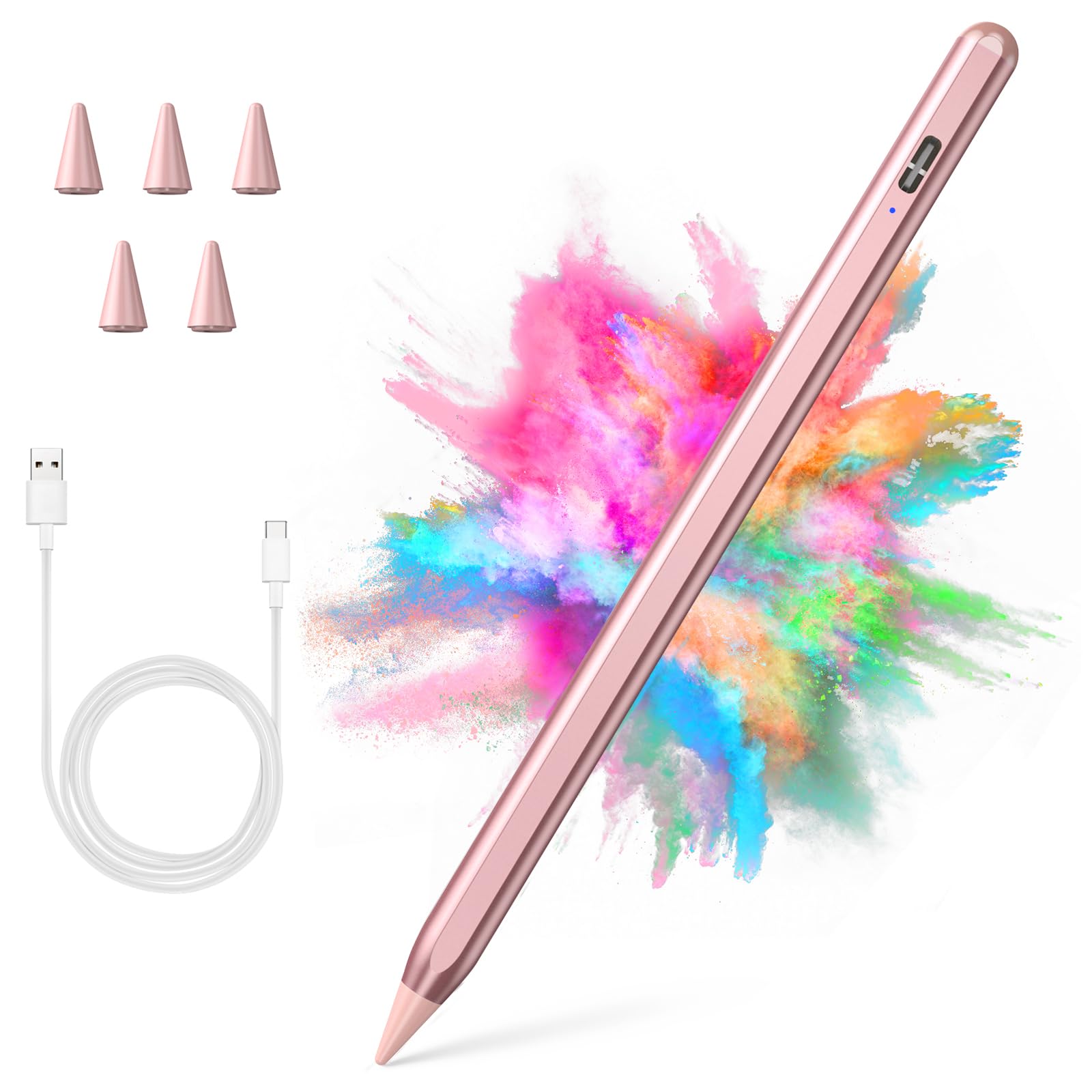 Amazon.com: ​​​Stylus Pen for iPad 2018-2023 with Palm Rejection