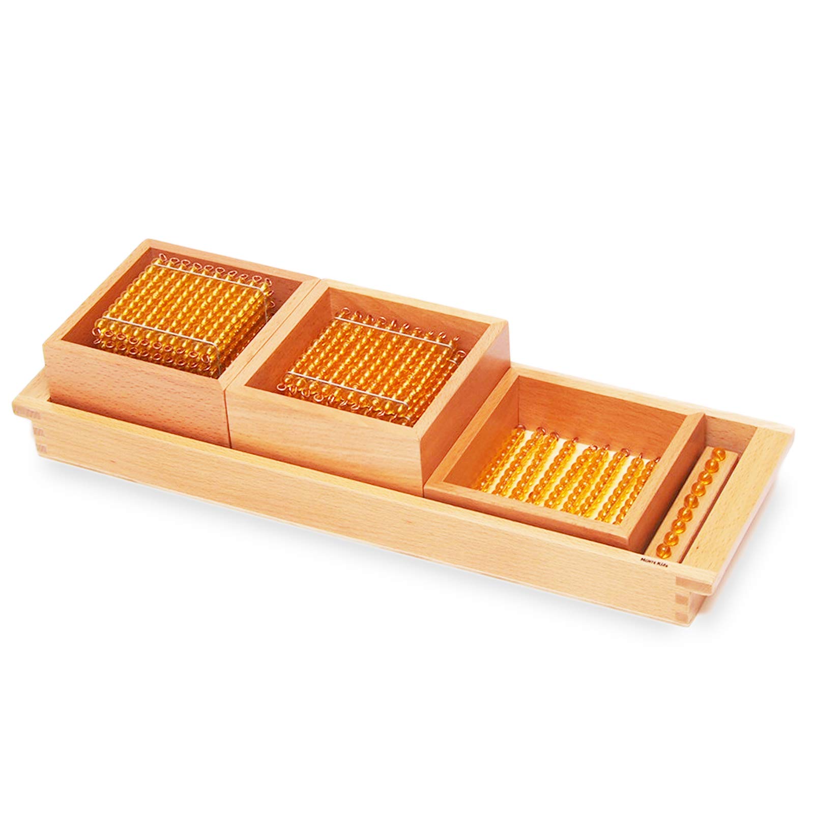 Amazon.co.jp: 【MONTE Kids】モンテッソーリ教具 - 十進法1-1000の金