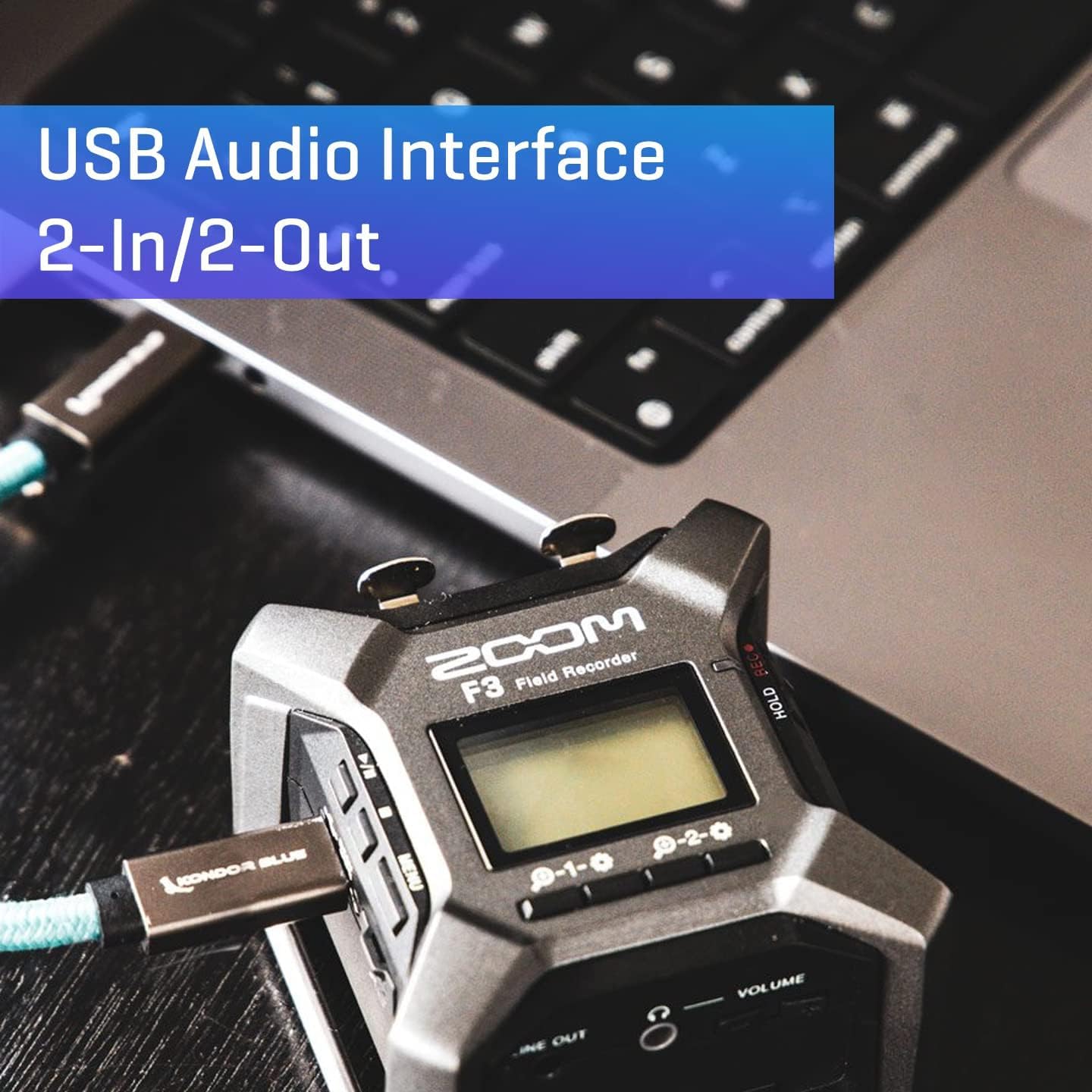 Amazon | Zoom F3 マルチトラックレコーダー 32ビットフロート + BTA-1