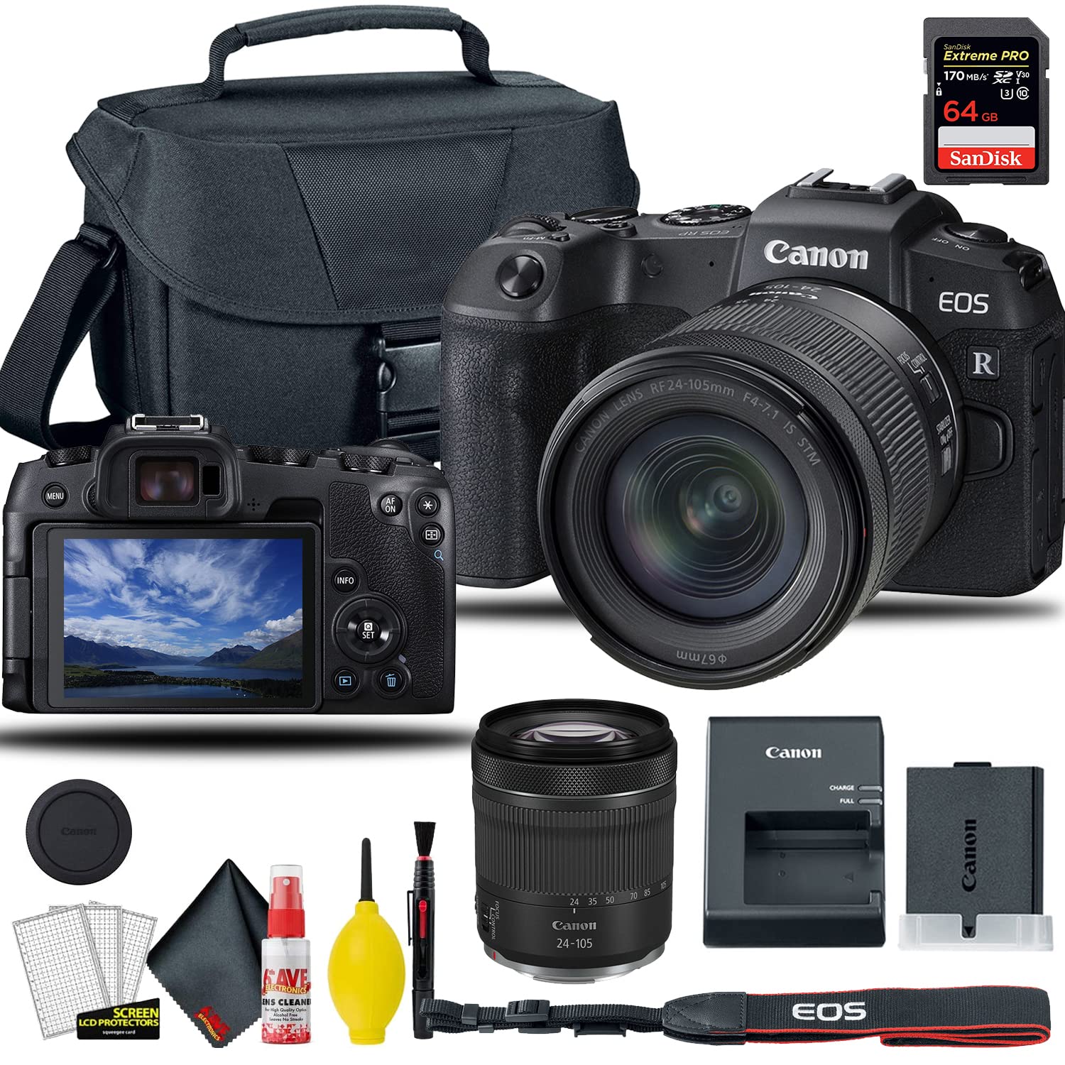 Amazon.com : Canon EOS RP Mirrorless Digital Camera with 24-105mm