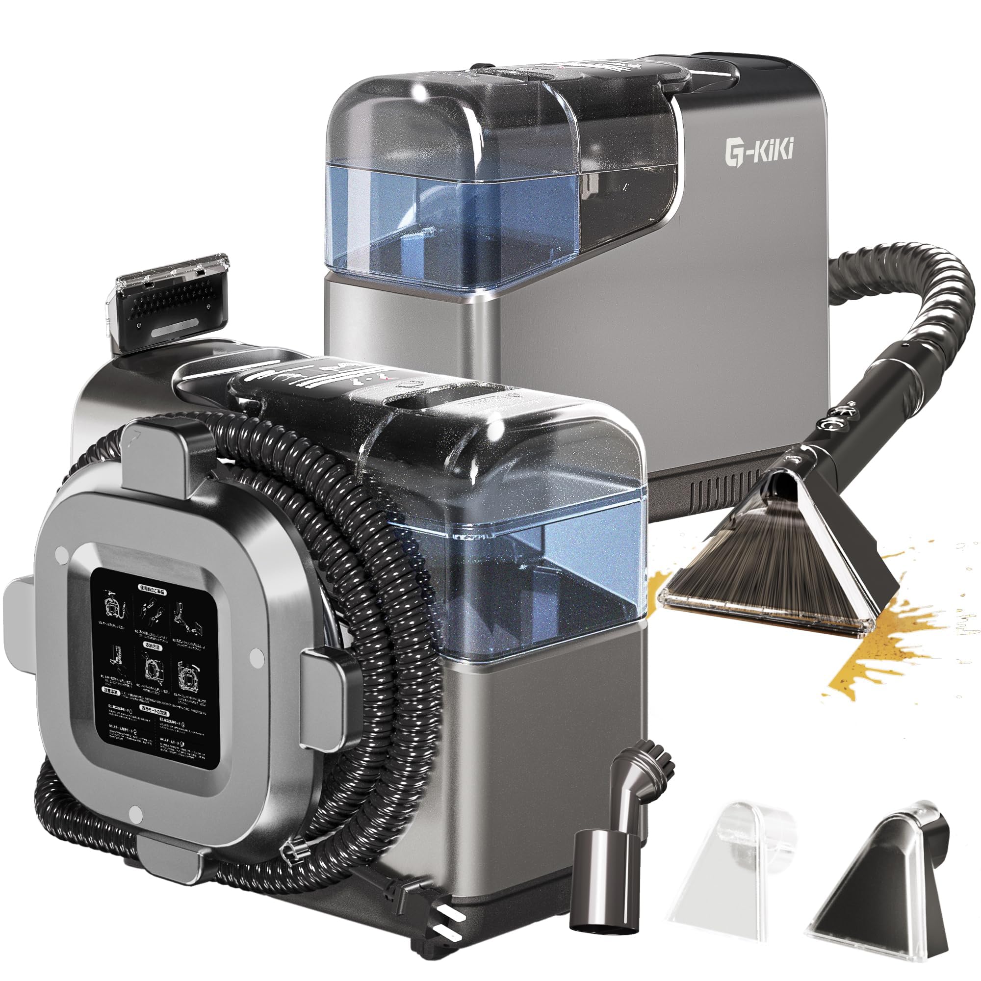 Amazon | スチームクリーナー【日本チーム開発・業界初の収納設計