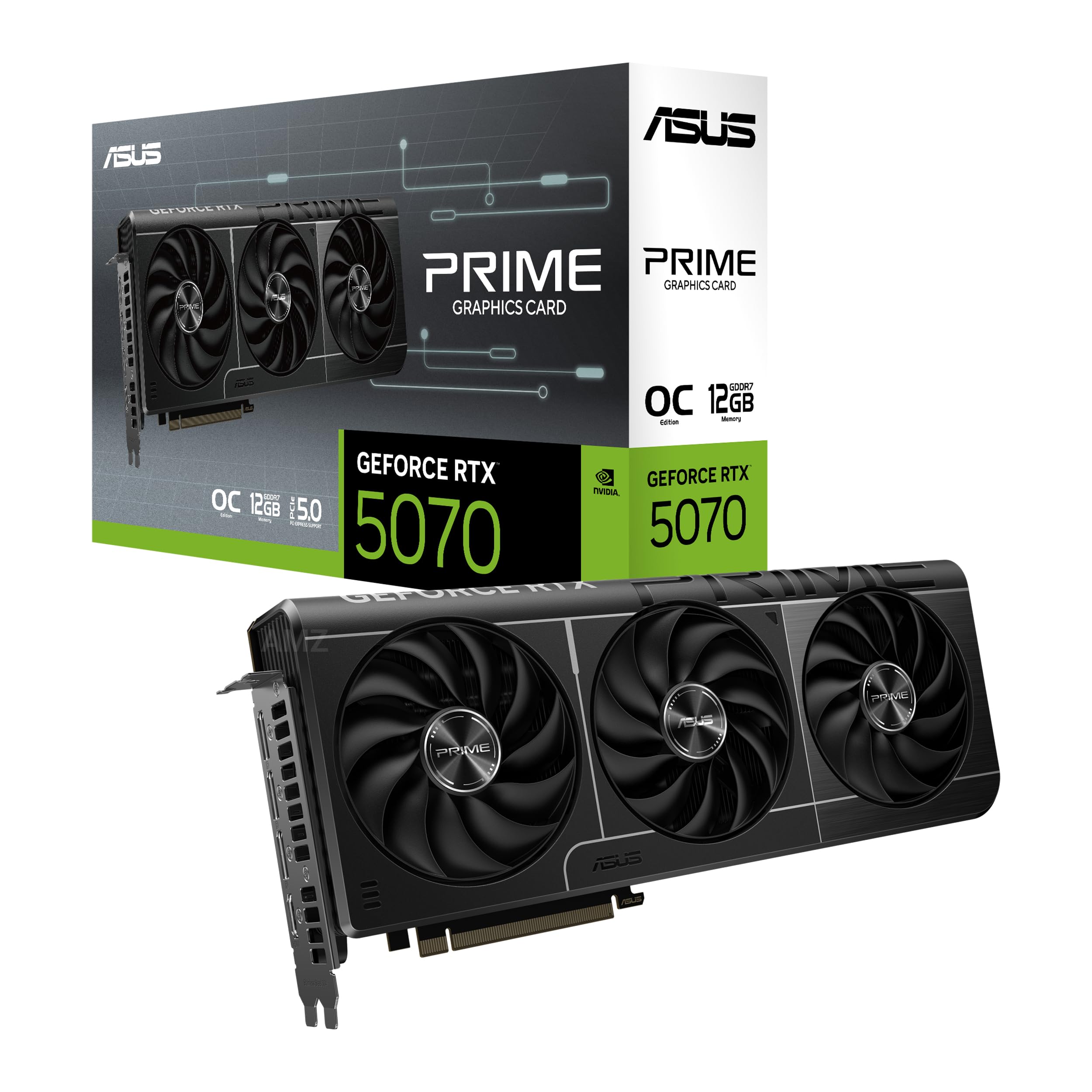 Amazon | ASUS RTX5070 搭載 ビデオカード PCIe 5.0 12GB GDDR7 OC