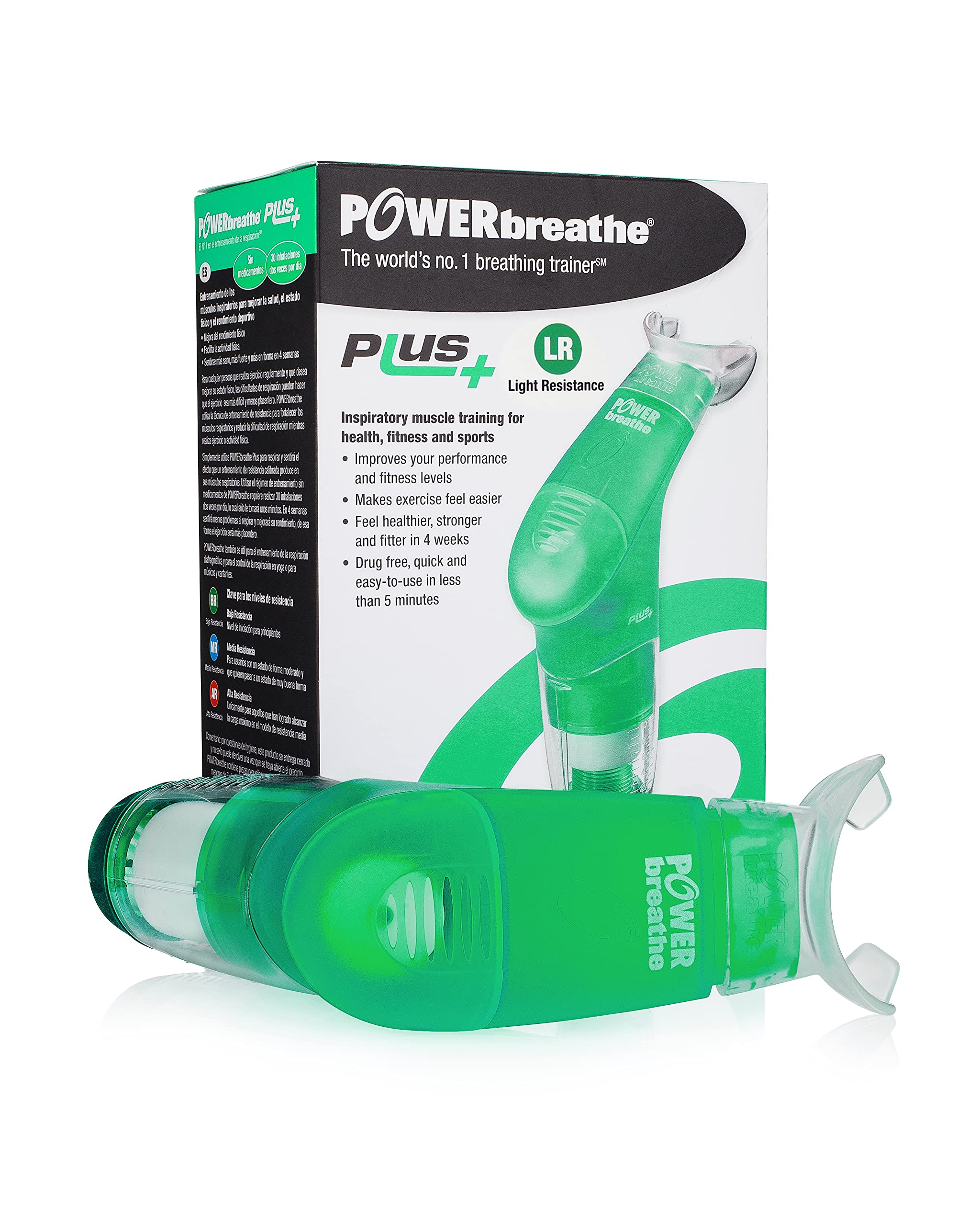Amazon.co.jp: パワーブリーズ POWERbreathe PLUS 呼吸筋トレーニング