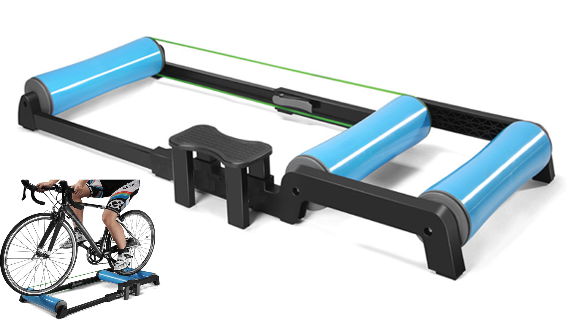 Amazon.co.jp: 3本ローラー 自転車 ロードバイク ローラー台 サイクル