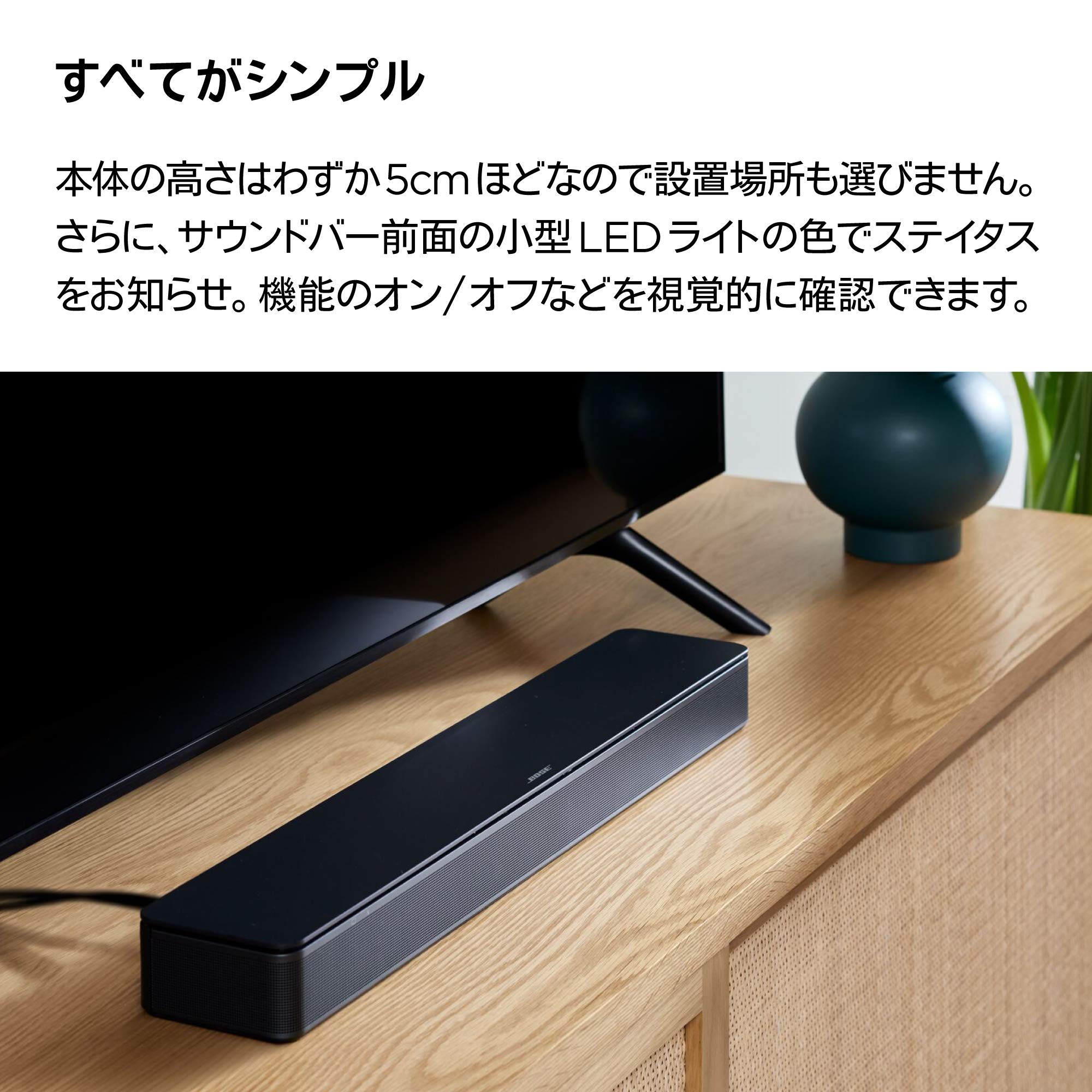Amazon.co.jp: Bose TV Speaker テレビスピーカー Bluetooth 接続 59.4