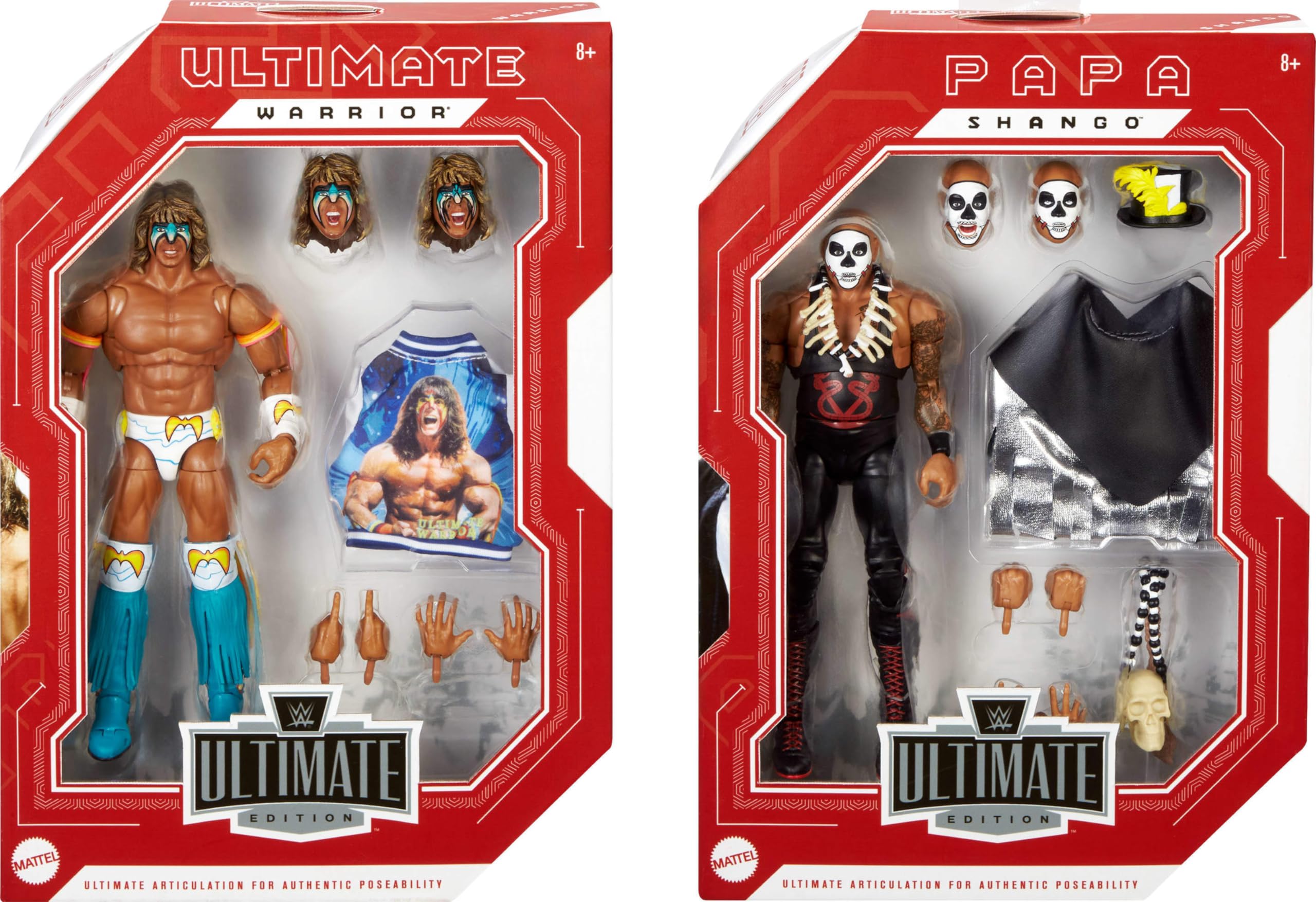 Amazon.com: Mattel WWE Ultimate Edition Action Figure 2-Pack