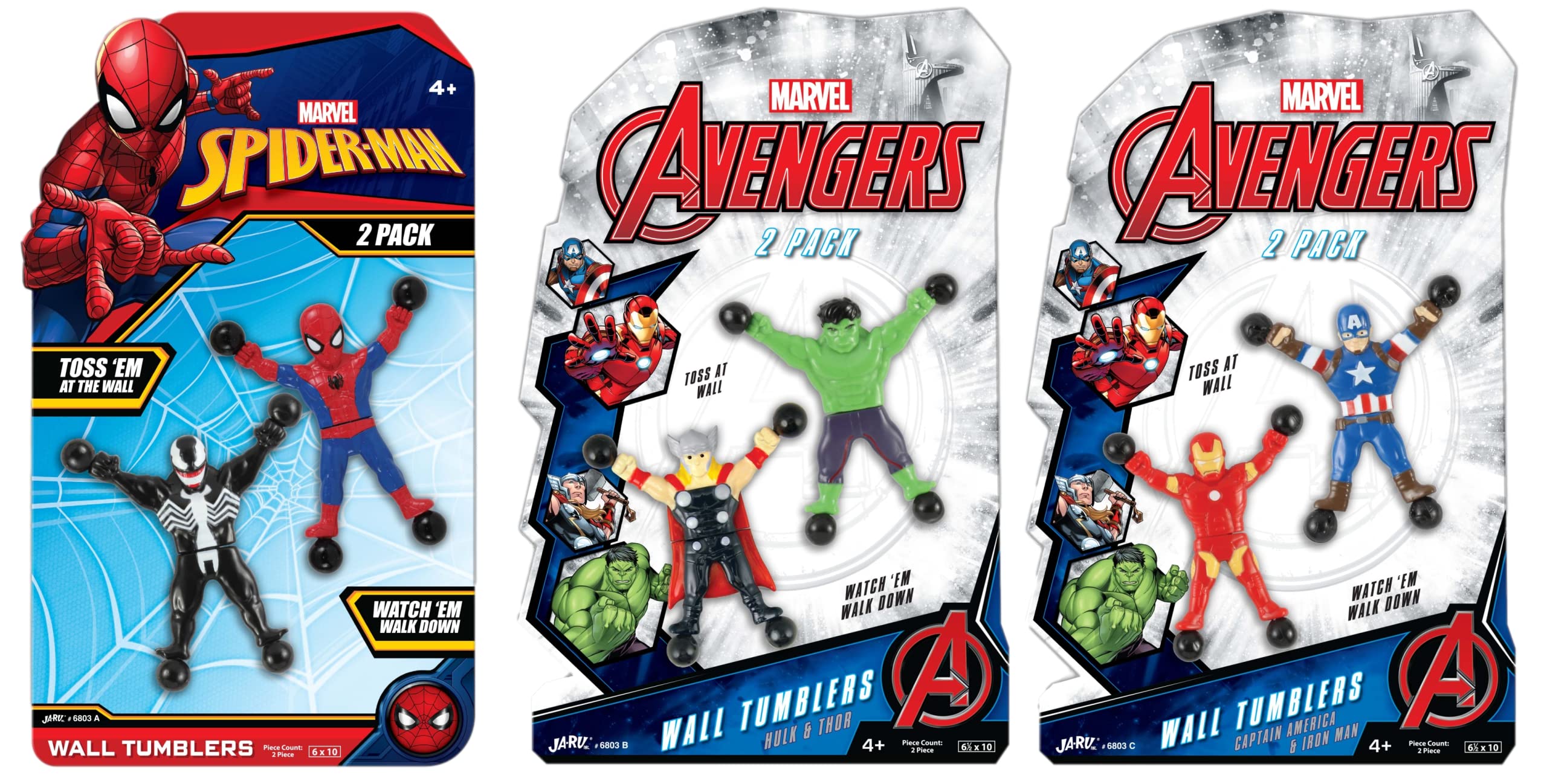 Amazon.com: JA-RU Spiderman & Avengers Window Crawler Wall