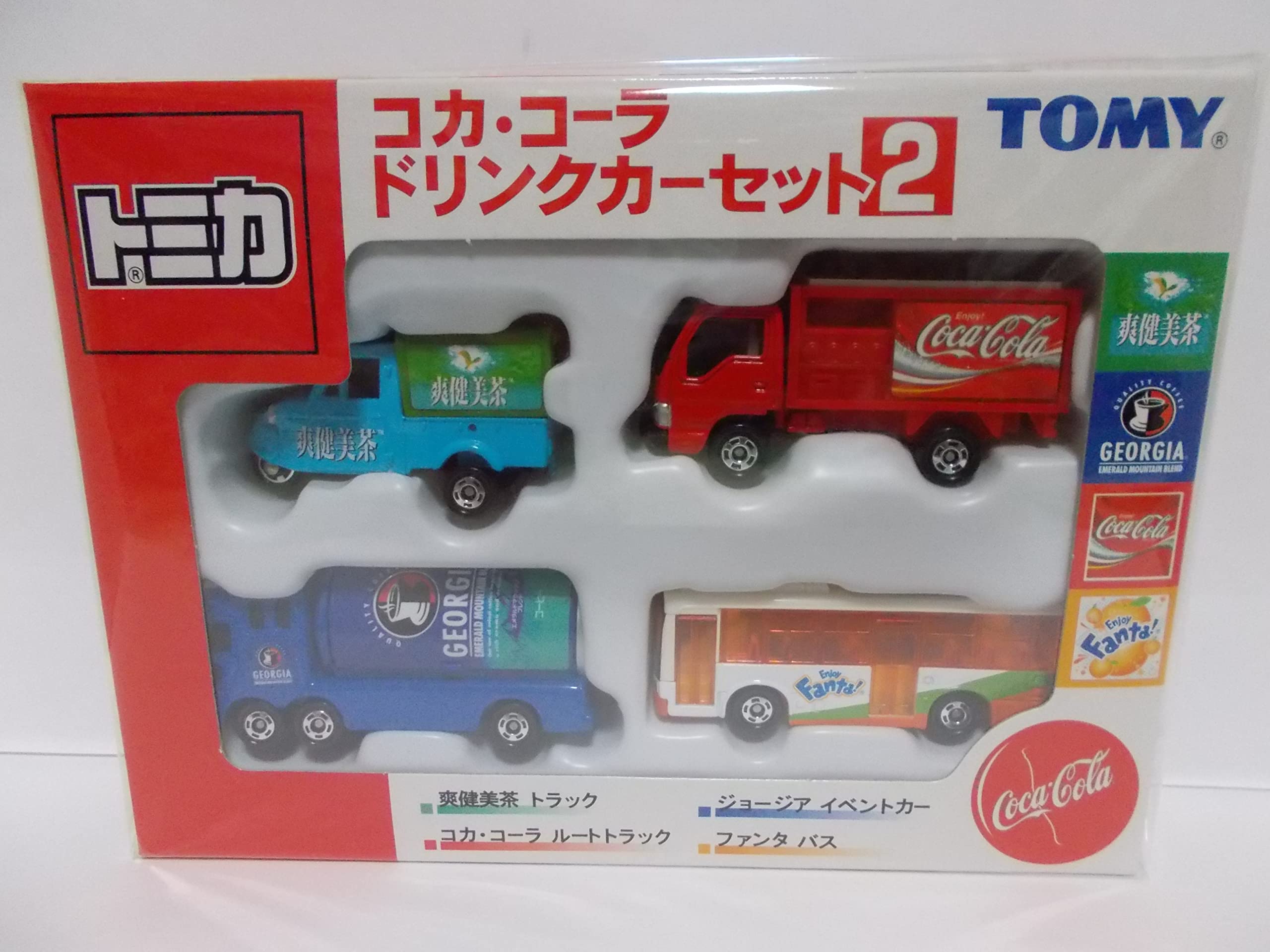 Amazon | トミカ コカ・コーラドリンクカーセット 2 | ミニカー・ダイ