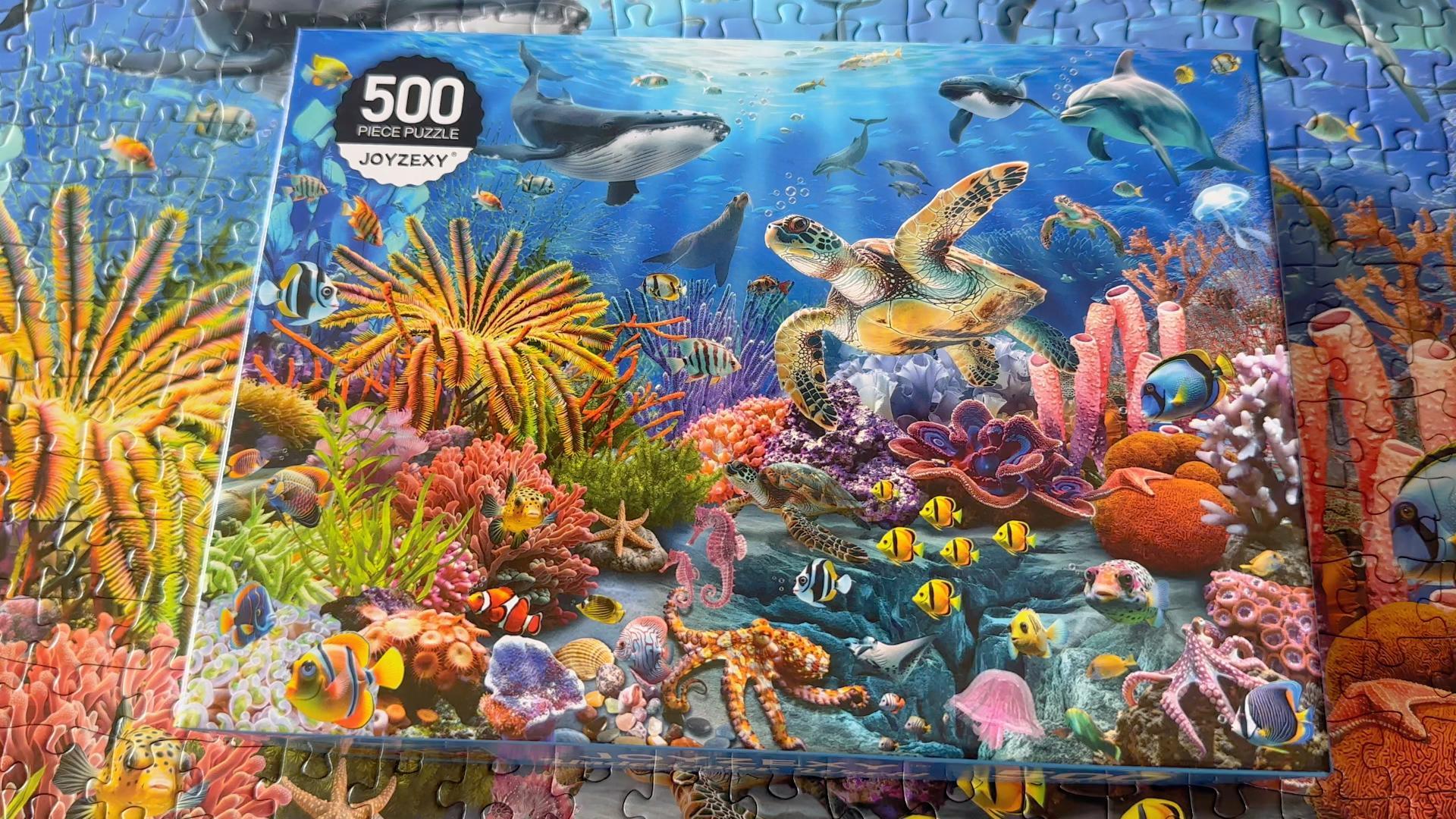 Amazon.com: JOYZEXY 500 Piece Puzzles for Adults, Underwater World