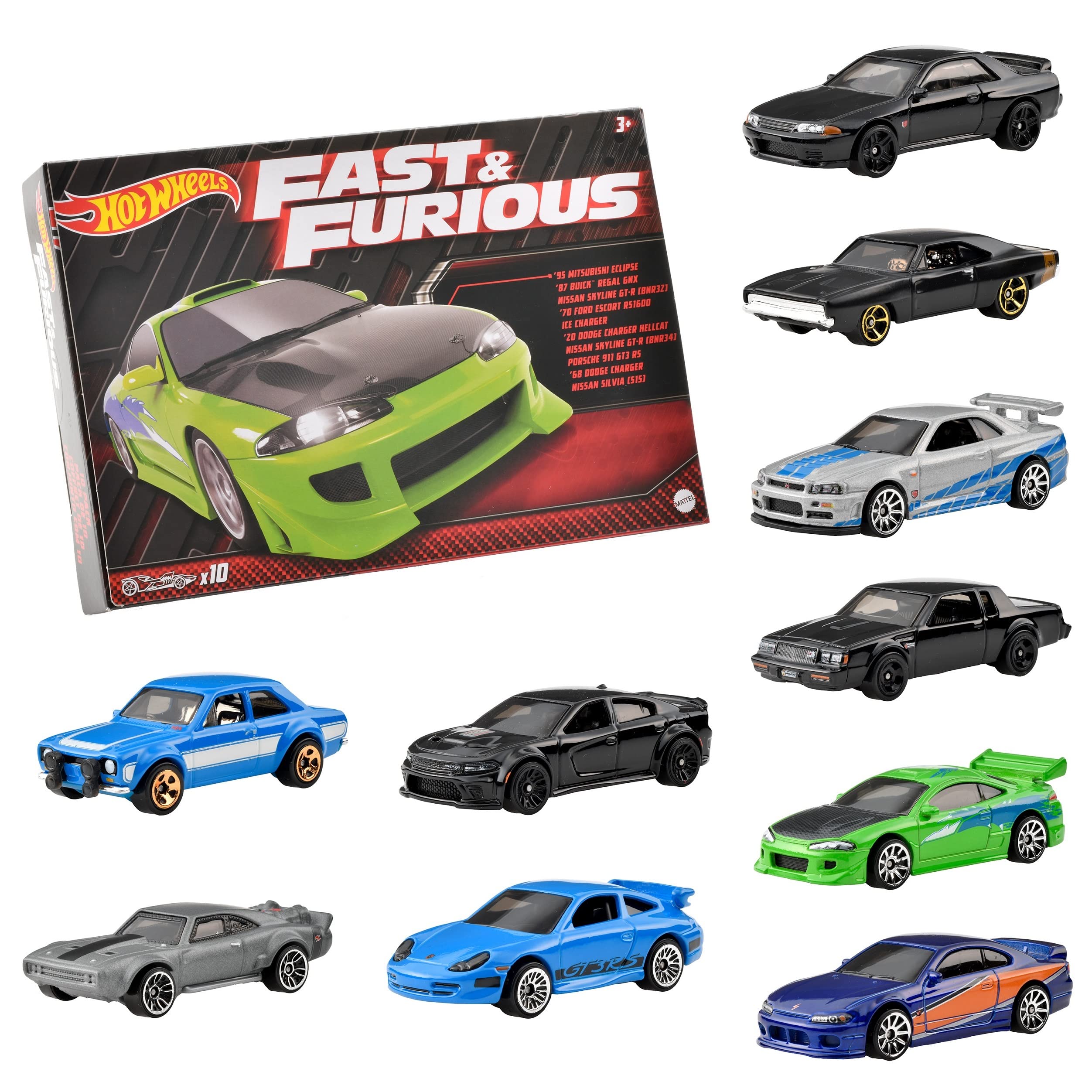 Amazon | ホットウィール(Hot Wheels) 10カーパック ワイルド