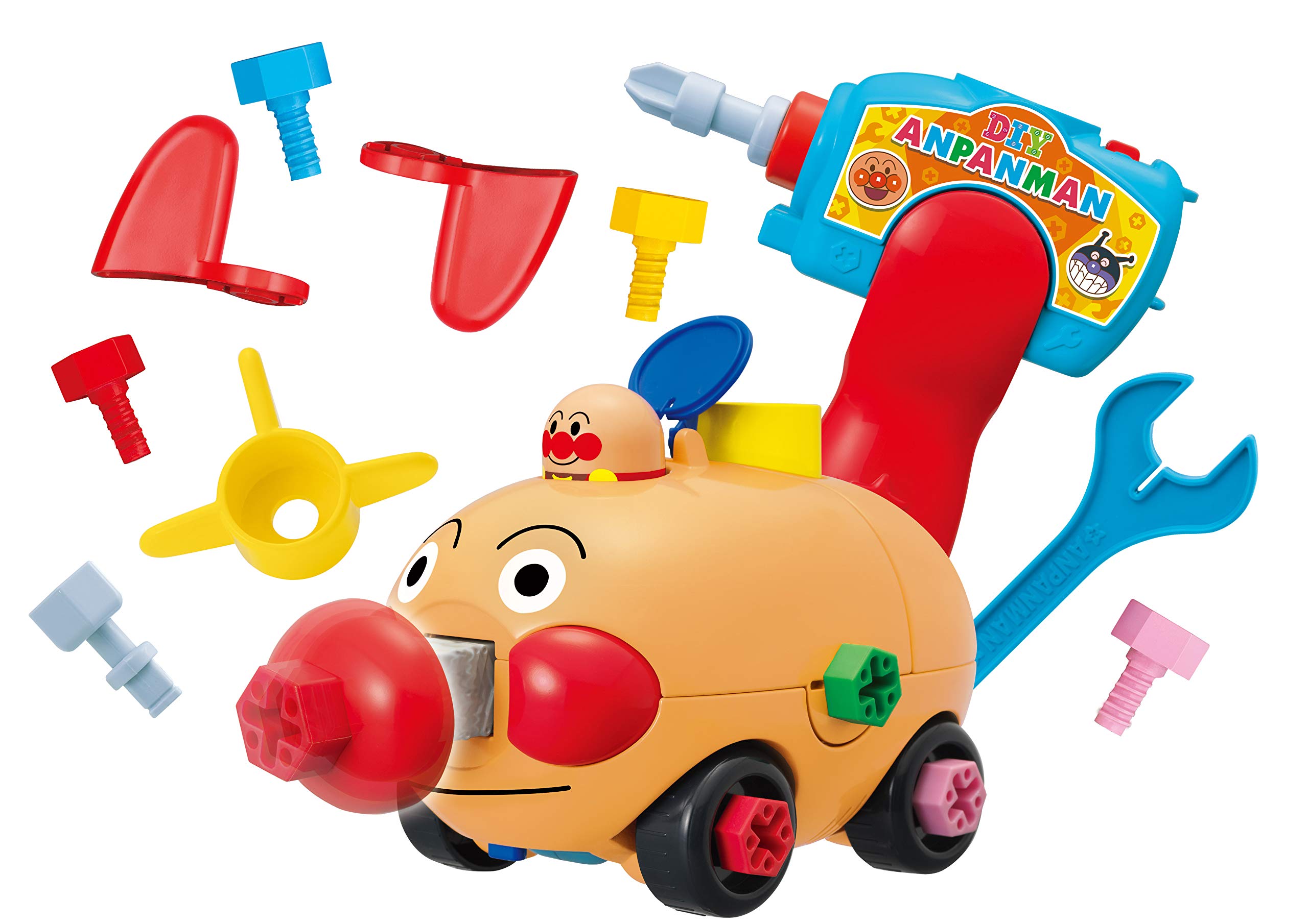 Amazon.co.jp: Sega Toys Anpanman Kumitate DIY Nose Punch! Screw