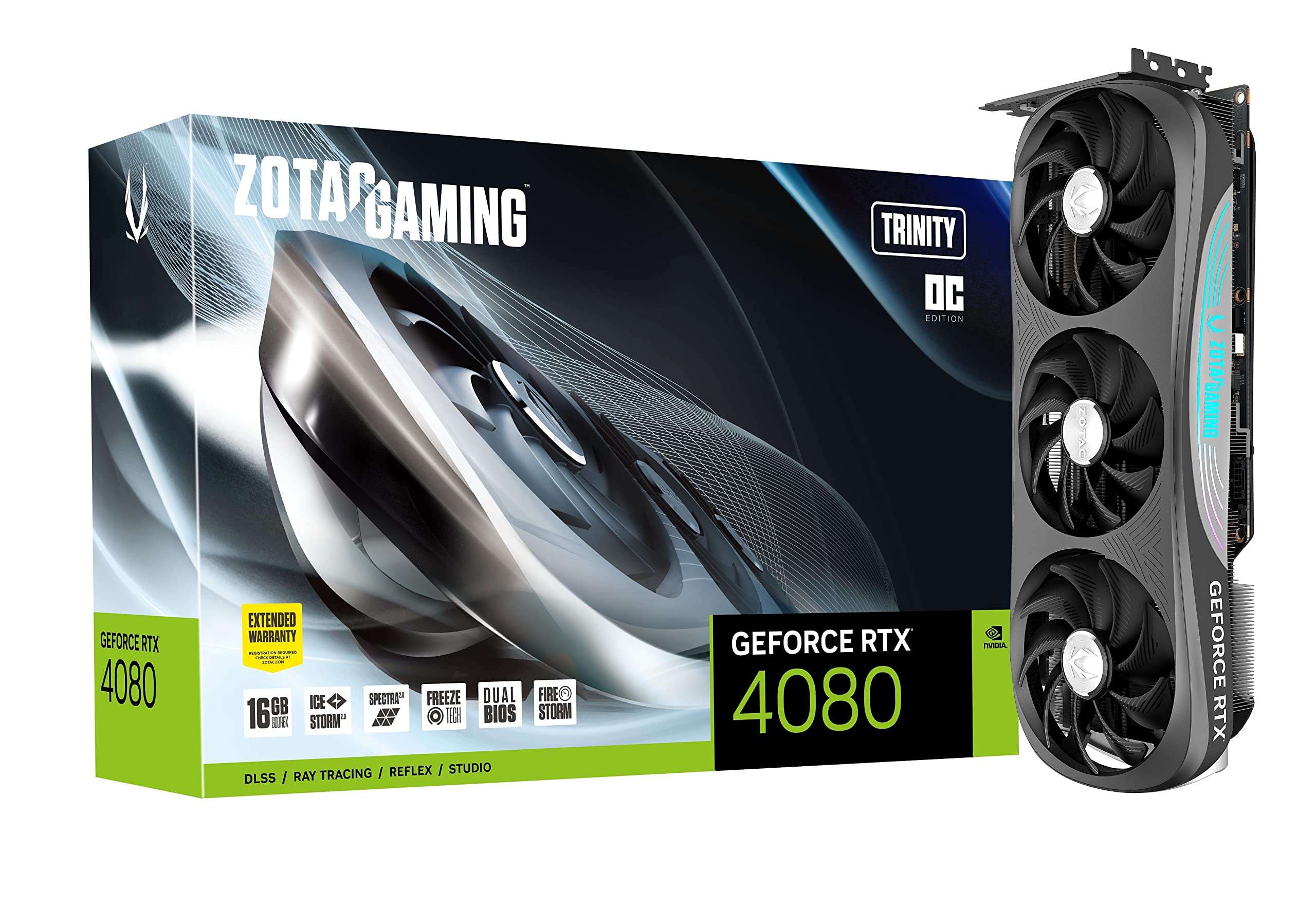 Amazon.com: ZOTAC Gaming GeForce RTX 4080 16GB Trinity OC 16GB