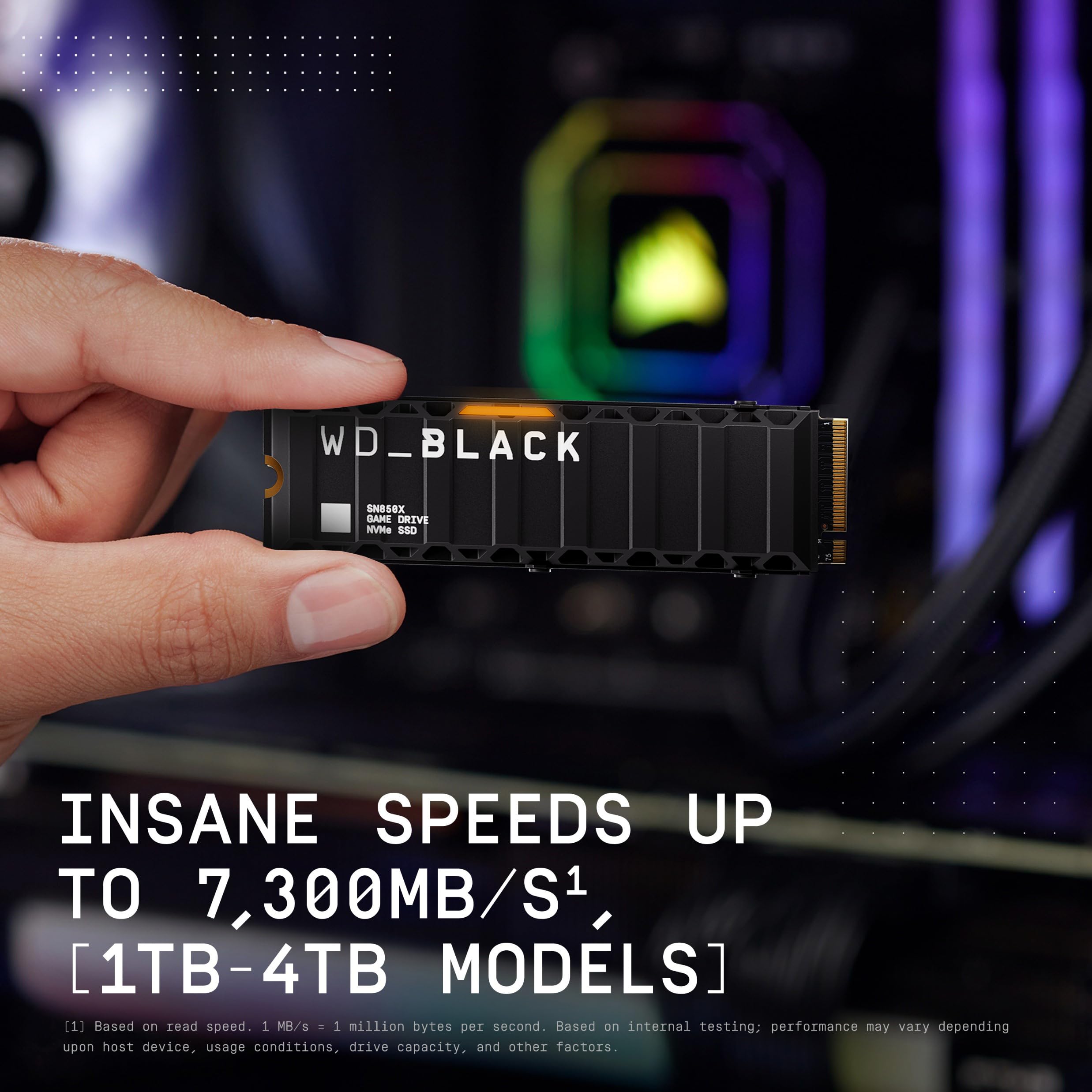 Amazon | WD_BLACK 4TB SN850X NVMe 内蔵ゲーミングソリッドステート