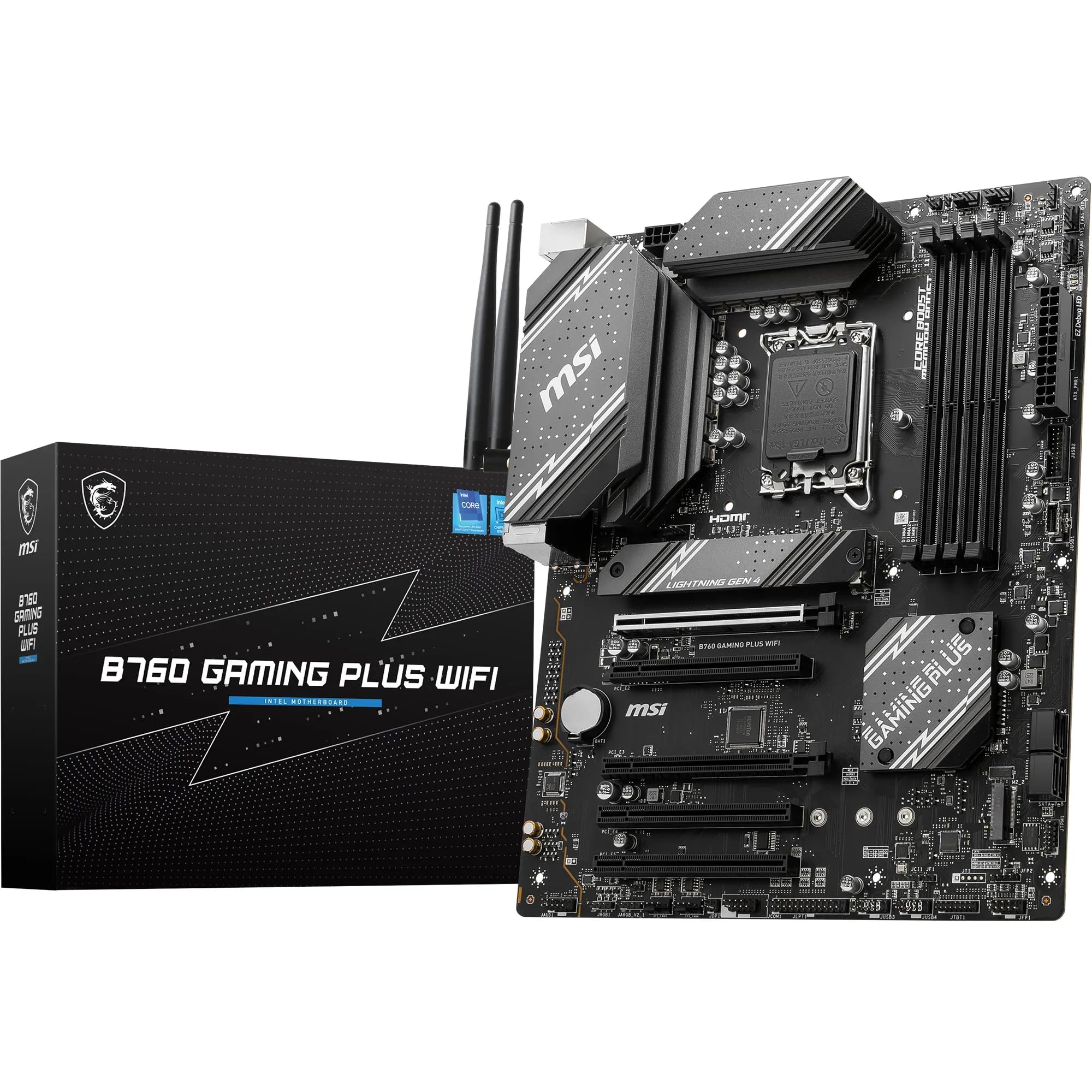 Amazon.com: MSI B760 Gaming Plus WiFi Motherboard Intel B760 LGA