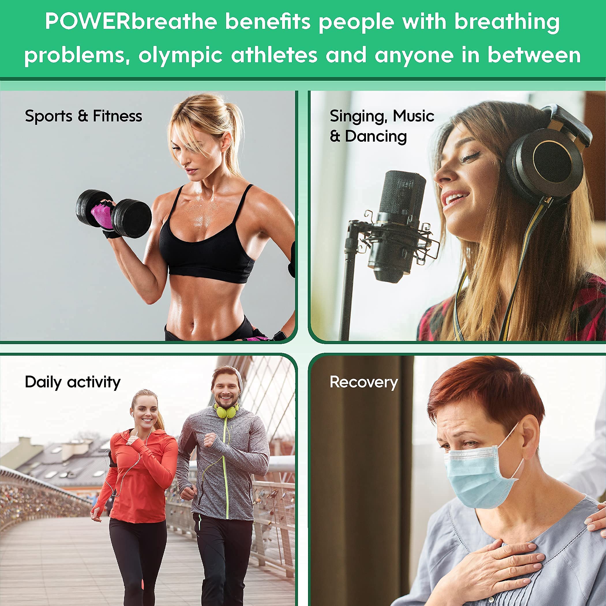 Amazon.co.jp: パワーブリーズ POWERbreathe PLUS 呼吸筋トレーニング