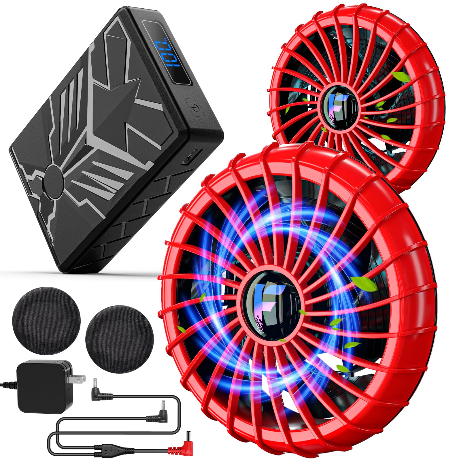 Amazon.co.jp: 50V 空調作業服 ファンバッテリーセット超高出力 日本製