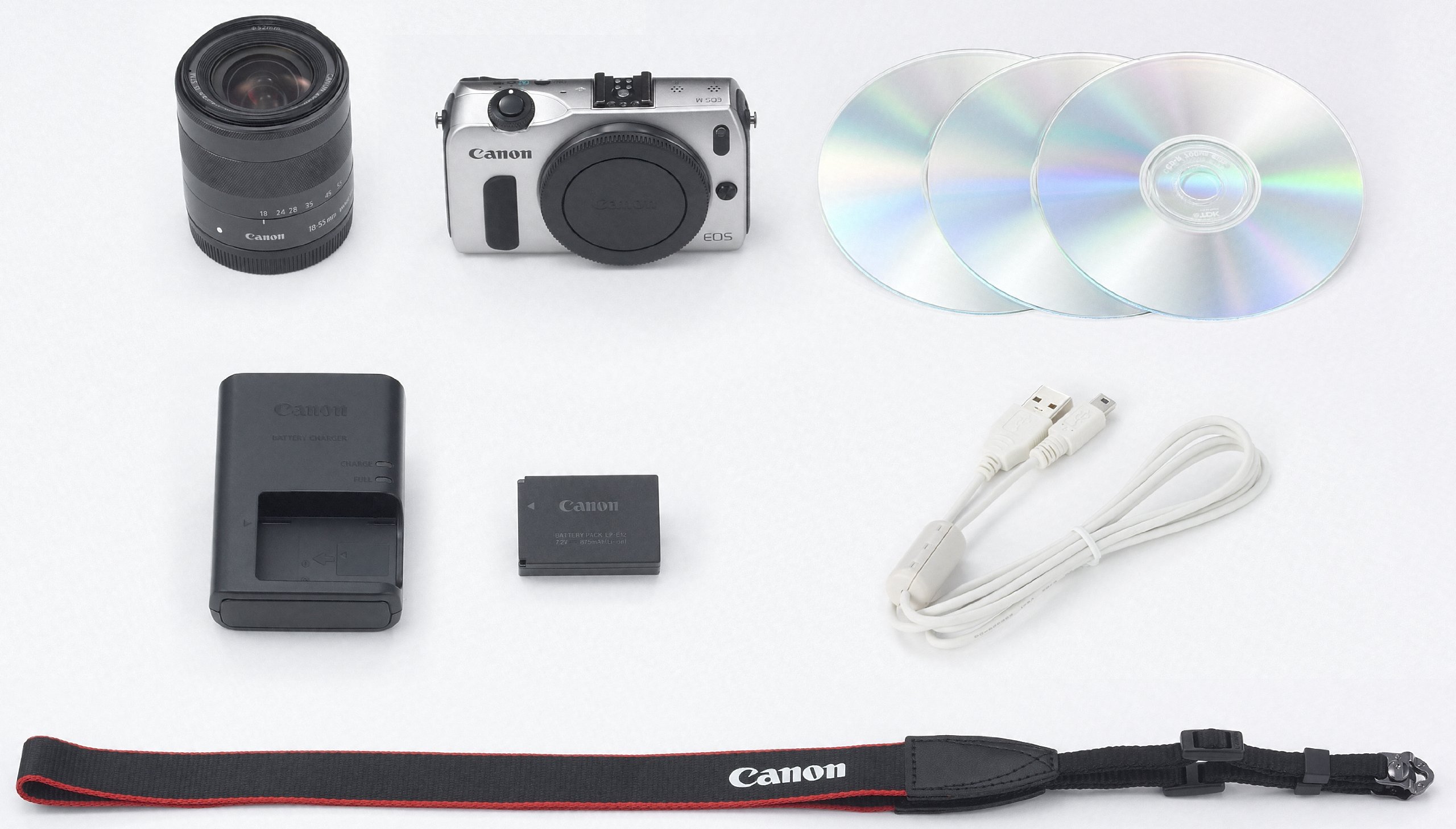 Amazon | Canon ミラーレス一眼カメラ EOS M レンズキット EF-M18-55mm