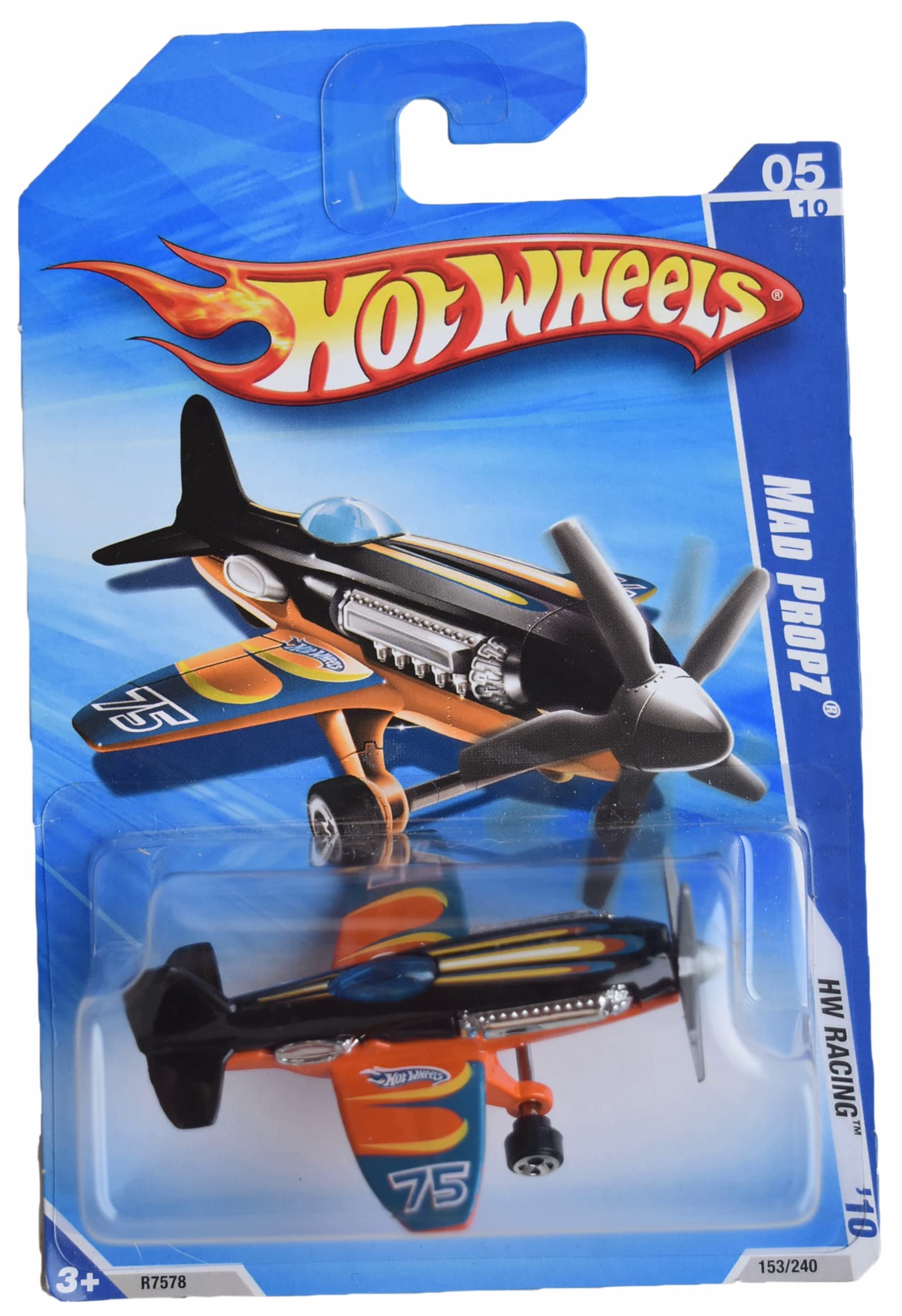 Amazon.com: Hot Wheels Mad Propz, [Black] 153/240 2010 Racing 5/10