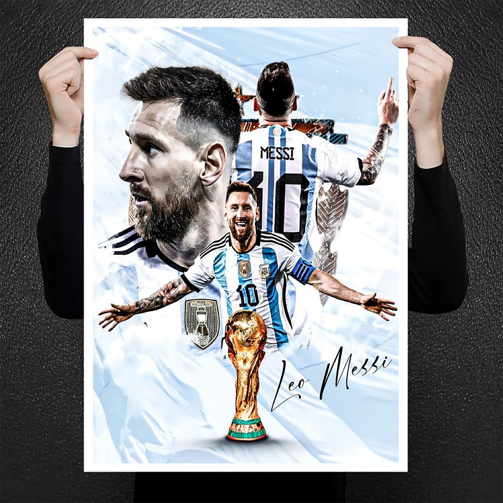 アルゼンチン FIFAワールドカップ2022 記念スタンプ リオネル・メッシ