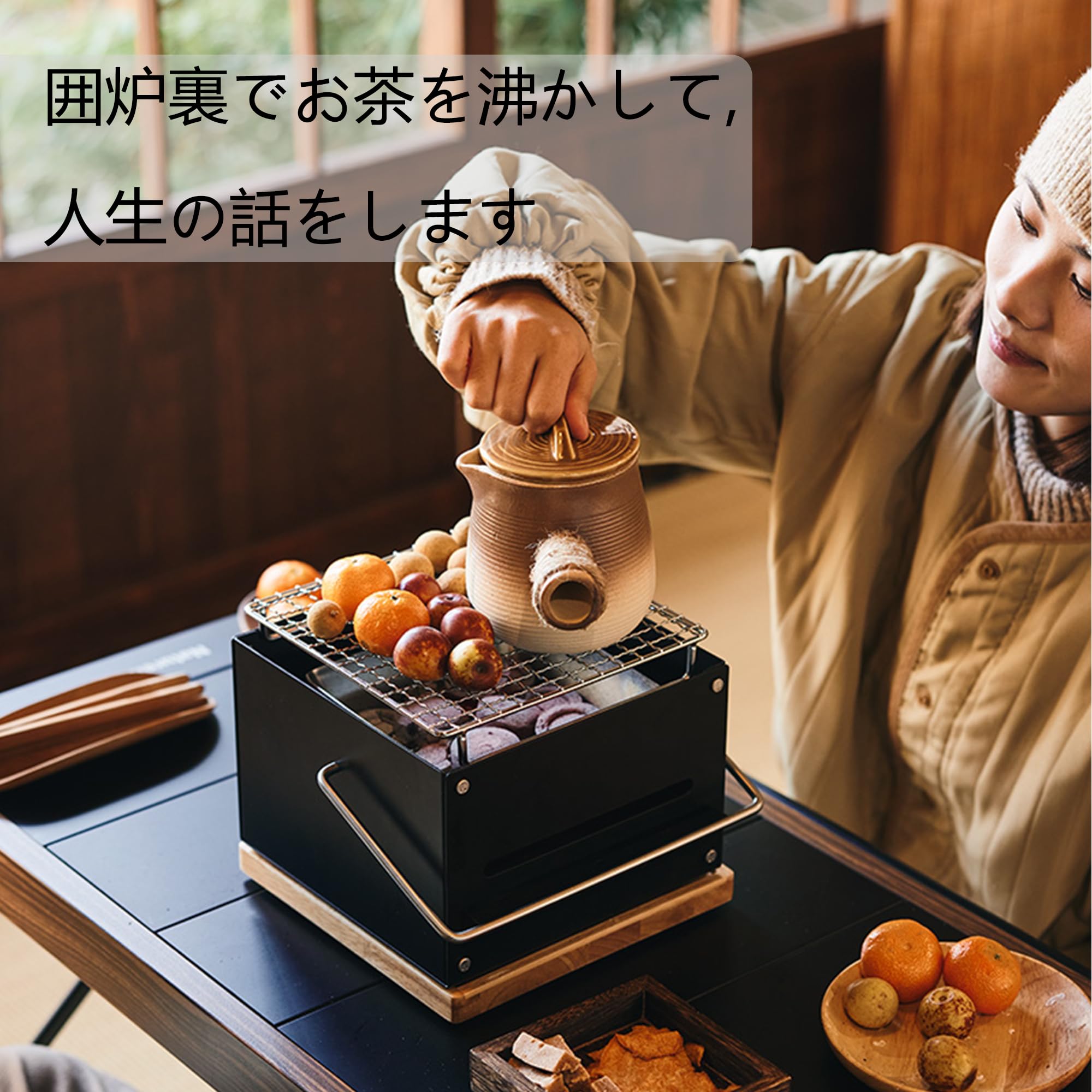 Amazon.co.jp: Naturehike 七輪 バーベキューコンロ 木炭/アルコール