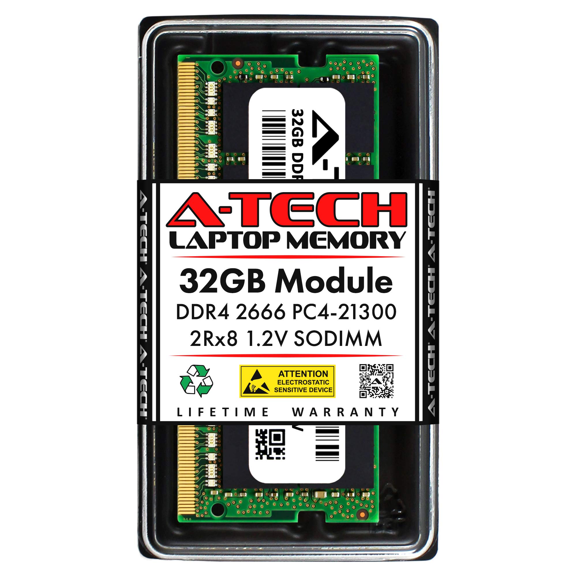 Amazon.co.jp: A-Tech 32GB DDR4 2666MHz PC4-21300 (PC4-2666V) CL19