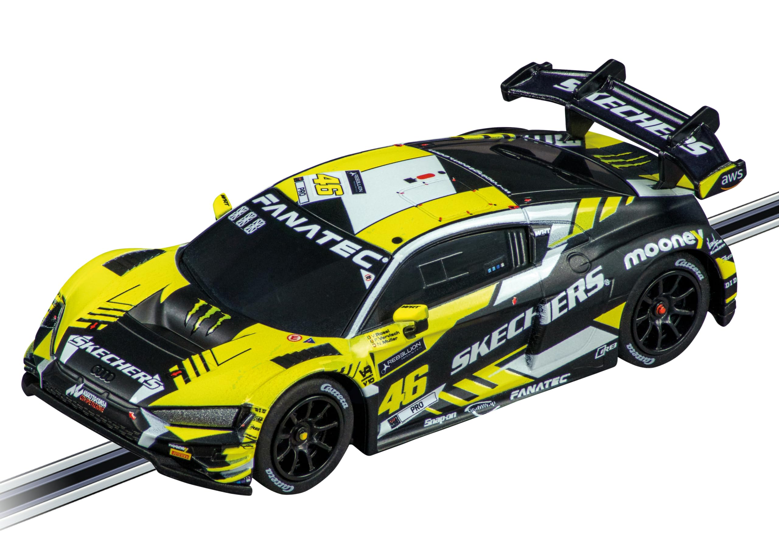 Amazon | Carrera 64230 アウディ R8 LMS GT3 Valentino Rossi No.46 1