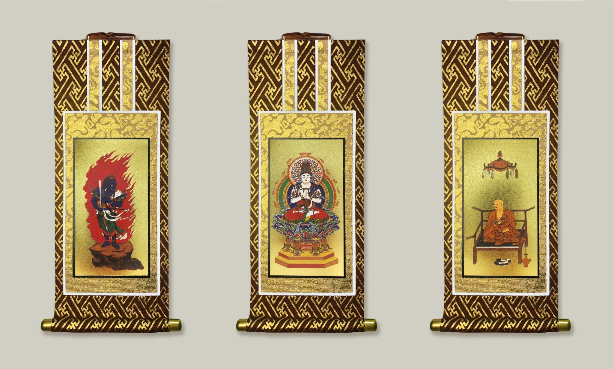 掛け軸 沢村聖観 湖畔 絹本 希少 軸装 茶道具 掛軸 共箱 です。 【公式