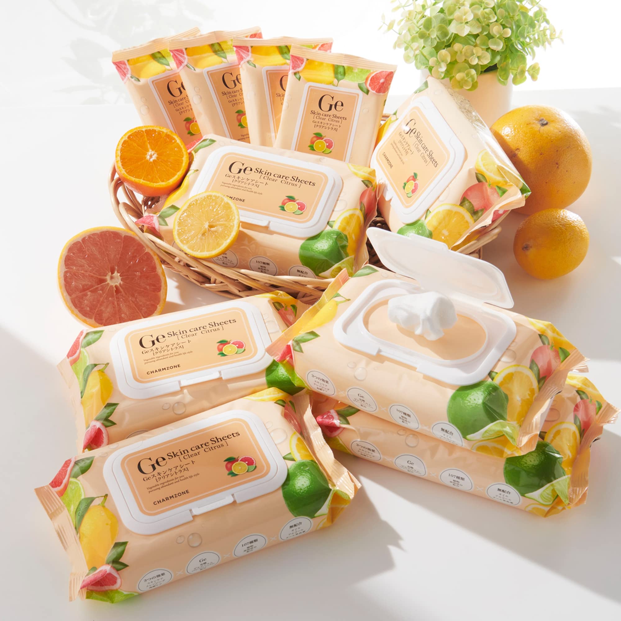 Amazon | CHARMZONE(チャームゾーン) Geスキンケアシート クリア
