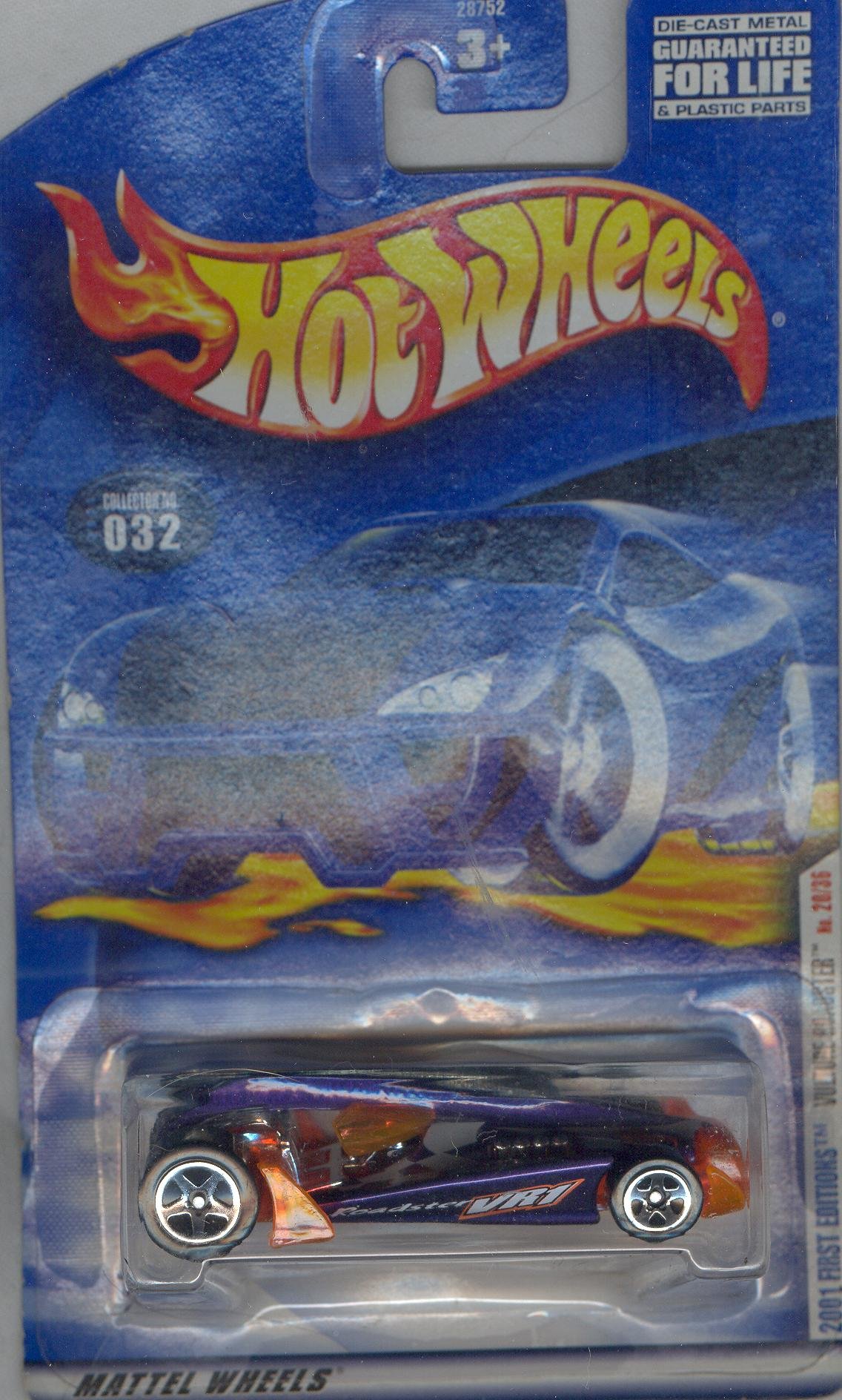 Amazon.com: Hot Wheels 2001 First Edition 032 Purple?Orange