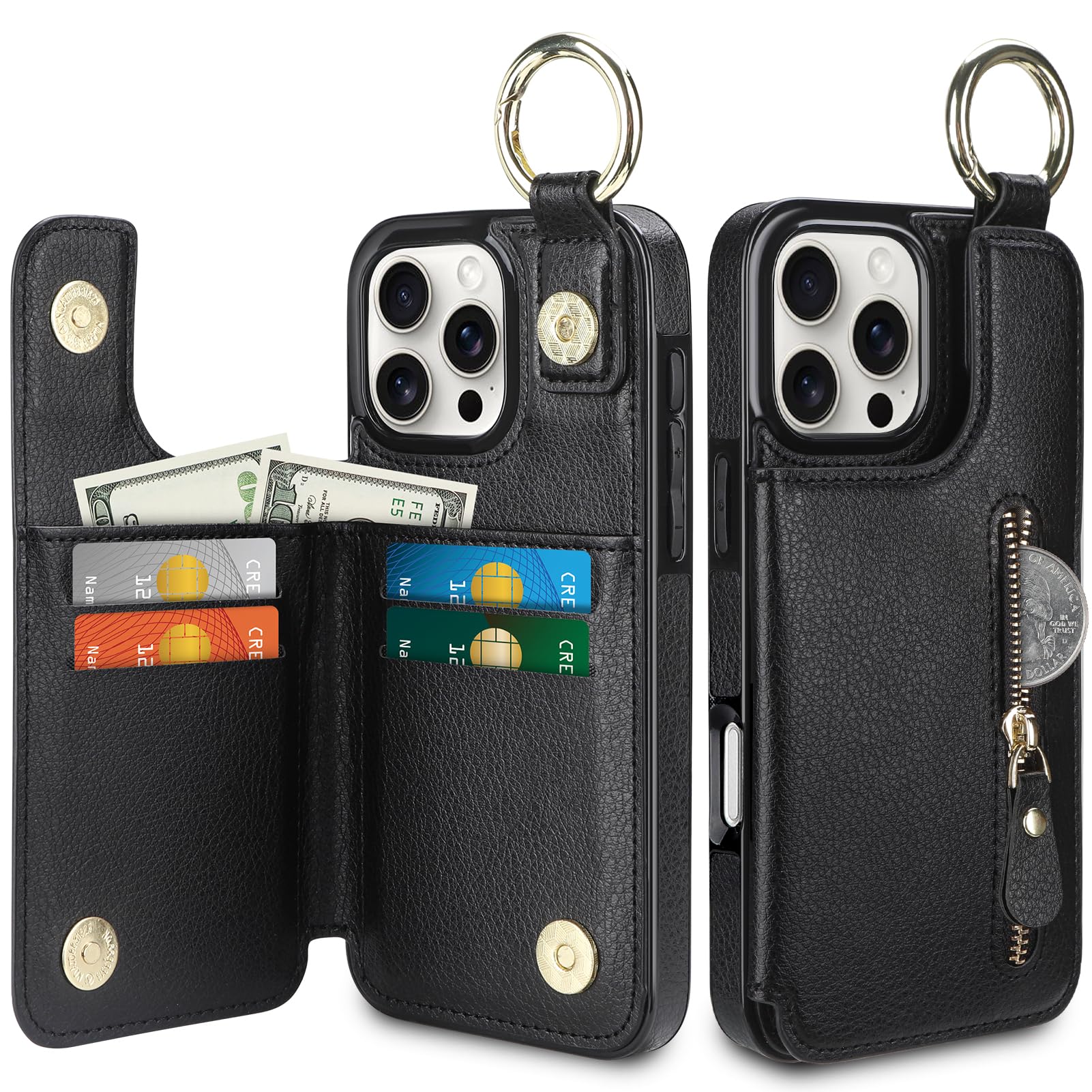 Amazon.co.jp: 対応 iPhone 16 Pro Max ケース カード 収納 背面 い