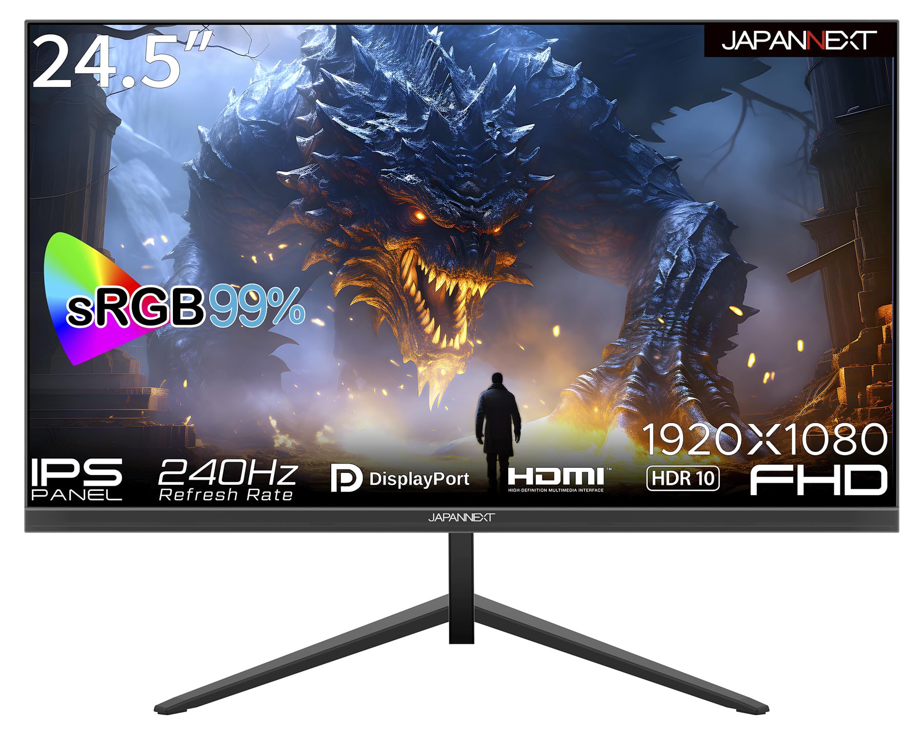 Amazon.co.jp: JAPANNEXT 24.5インチ ゲーミングモニター 240Hz 3ms