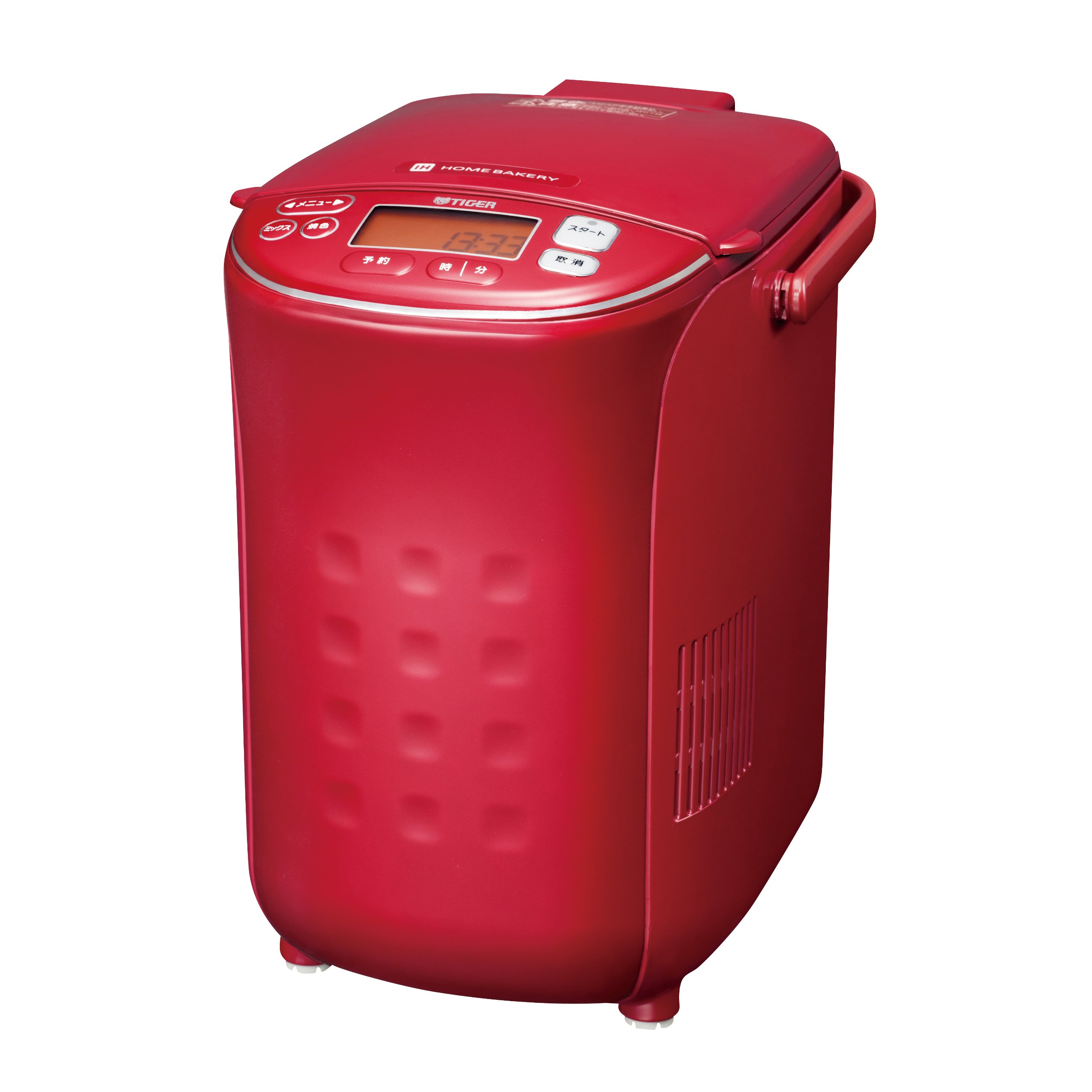 Amazon | タイガー ホームベーカリー 「やきたて」 IH 土鍋焼き レッド