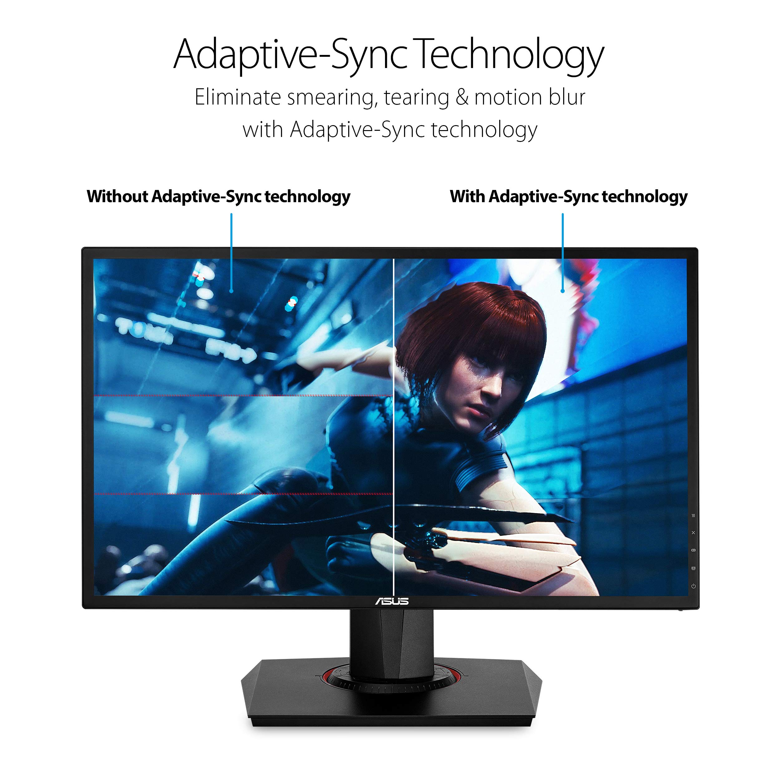 Amazon.co.jp: Asus VG248QG 24” G-Sync Compatible Gaming Monitor