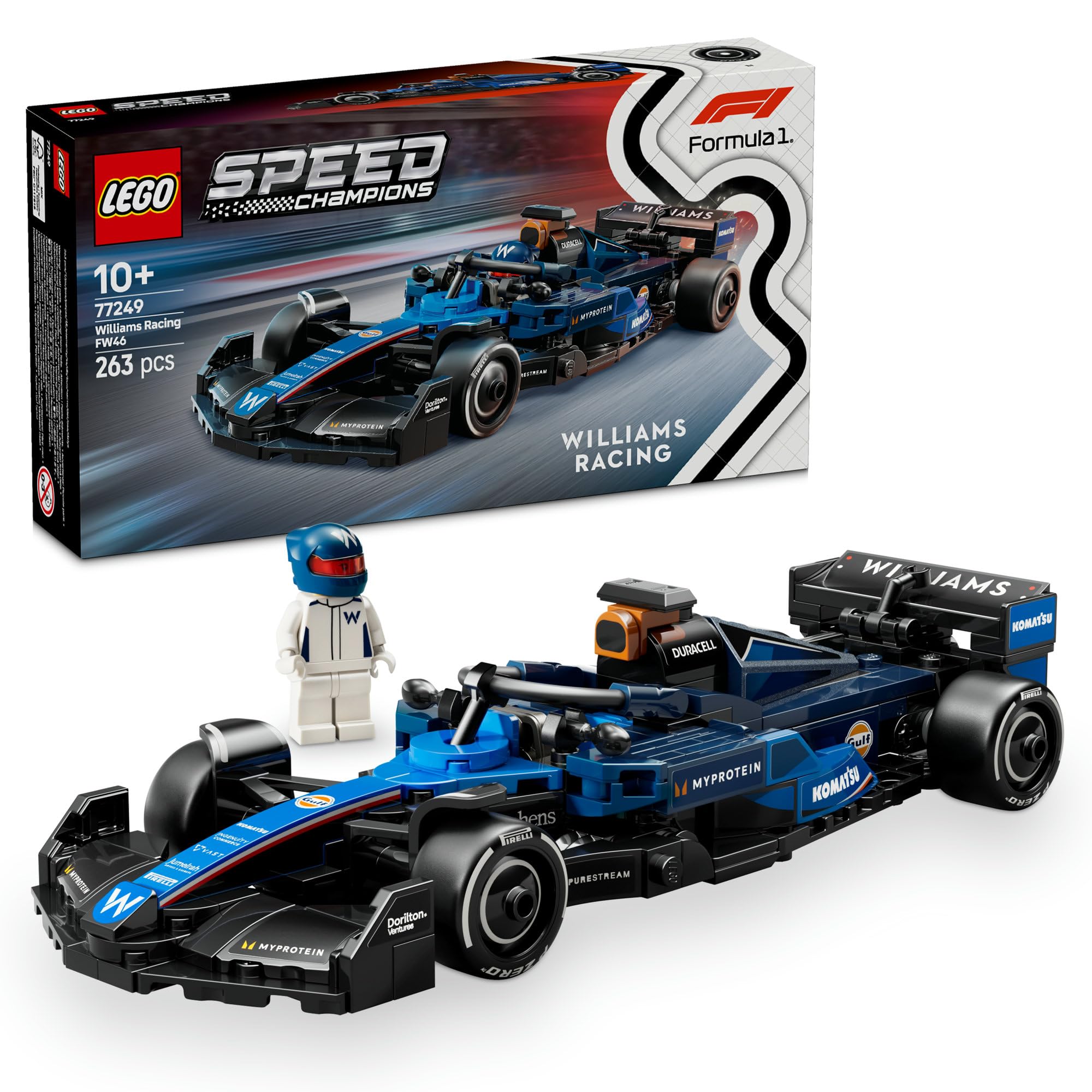 Amazon.co.jp: レゴ(LEGO) スピードチャンピオン Williams Racing FW46