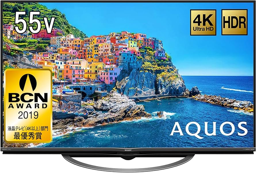 Amazon.co.jp: シャープ 液晶 テレビ 4K Android TV HDR対応 回転式
