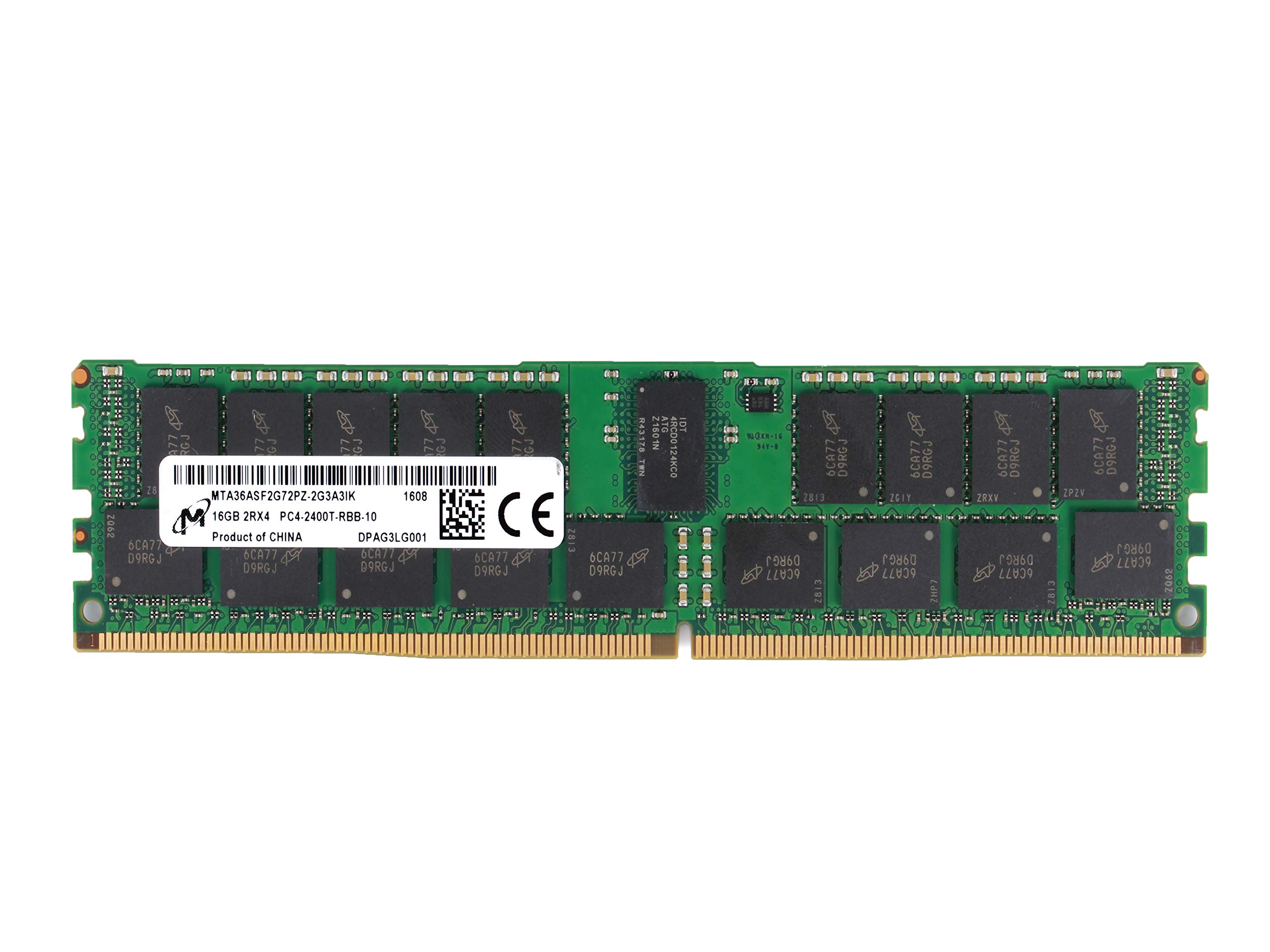 Amazon.co.jp: MICRON 16GB PC4-2400T-R DDR4 REG ECCメモリ PC4-19200