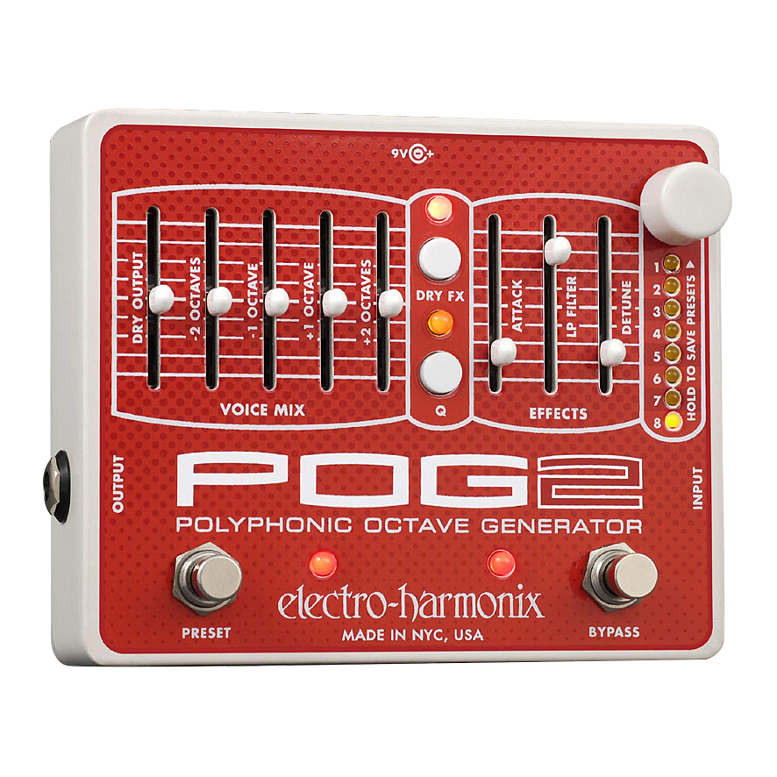 Amazon.com: Electro-Harmonix POG2 Polyphonic Octave Generator