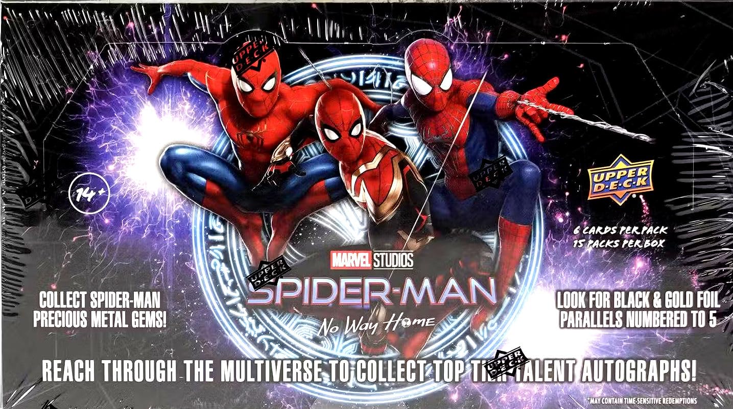 Amazon.com: 2023 Upper Deck Marvel Studios 'Spider-Man: No Way