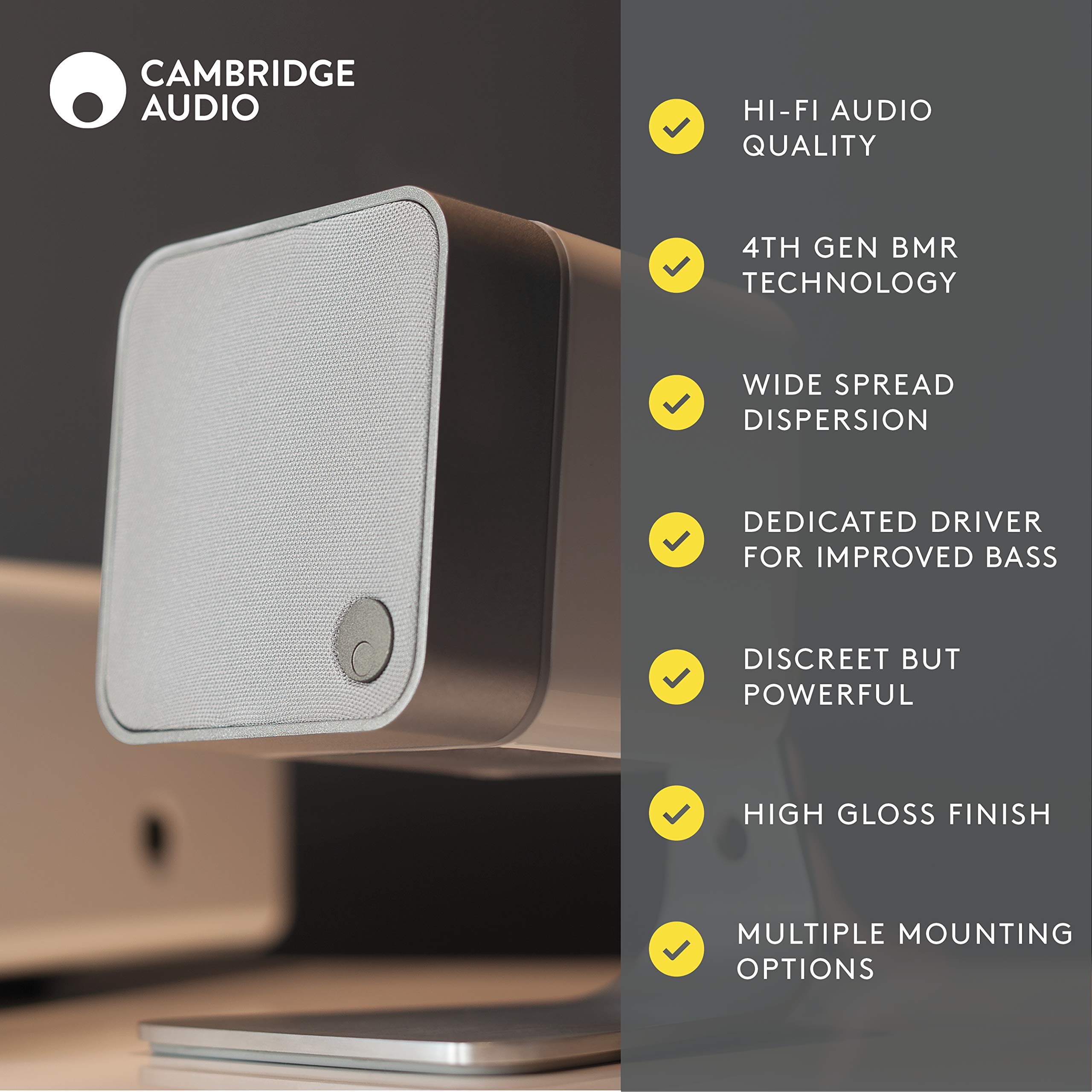 Cambridge Audio Minx Min 12 Bookshelf Satellite Speaker (Each