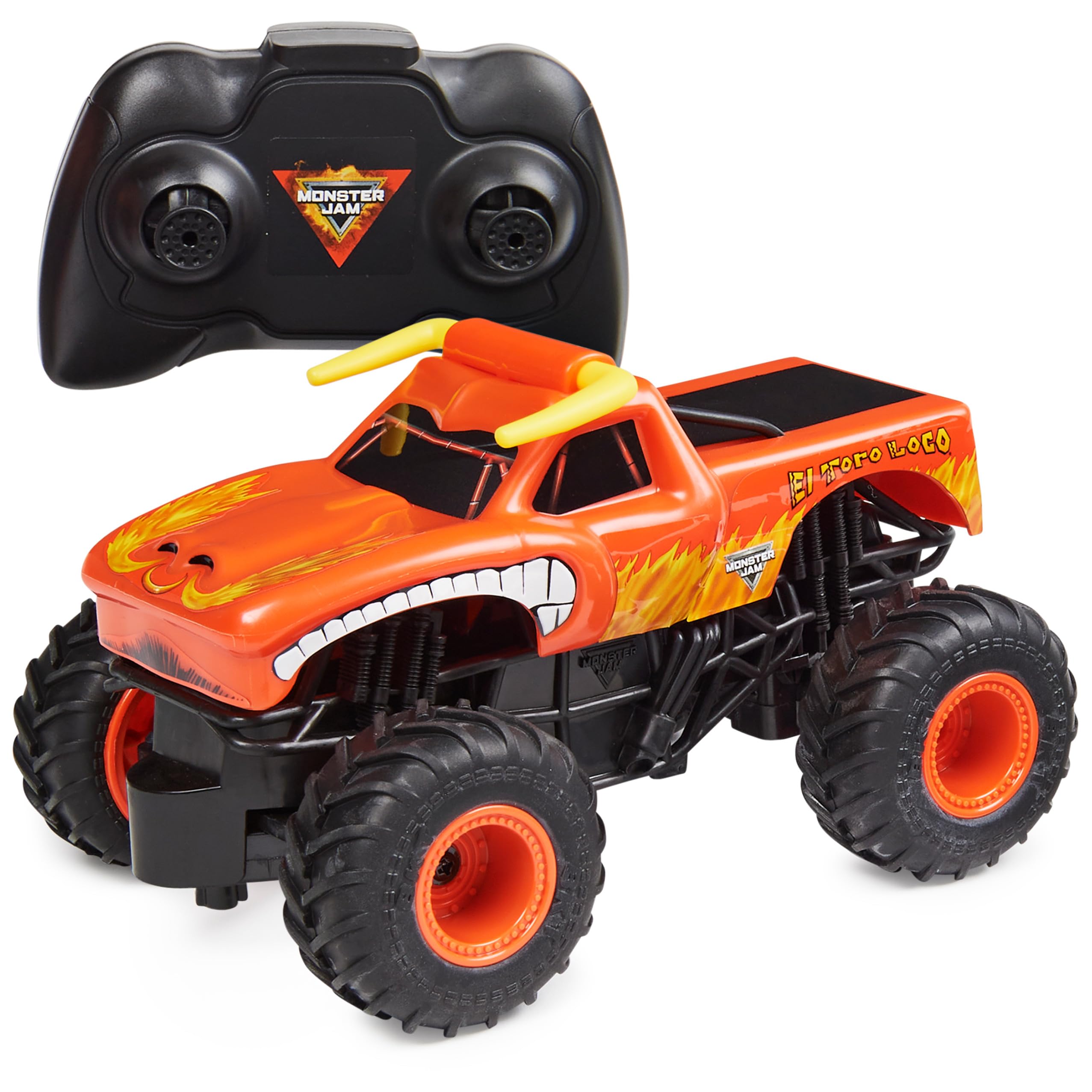 Amazon.co.jp: Monster Jam、公式El Toro Locoリモートコントロール